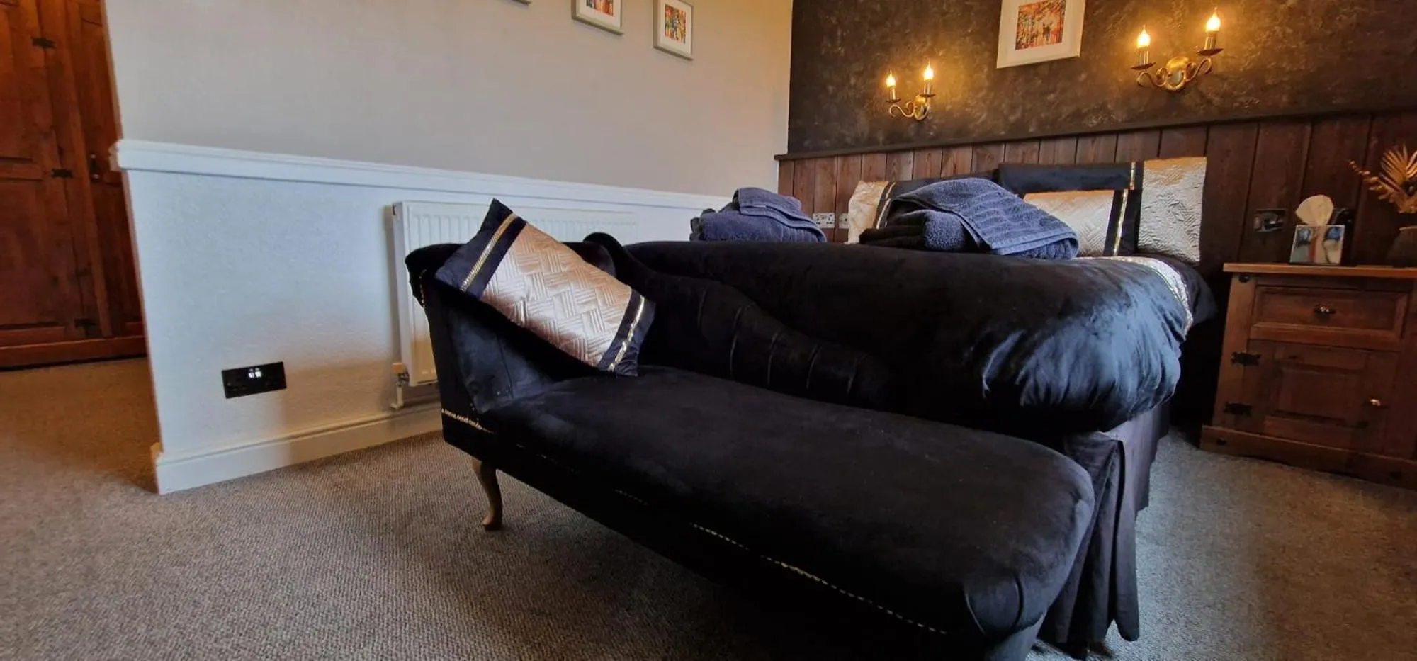 Bed in The Galley Of Lorne Inn