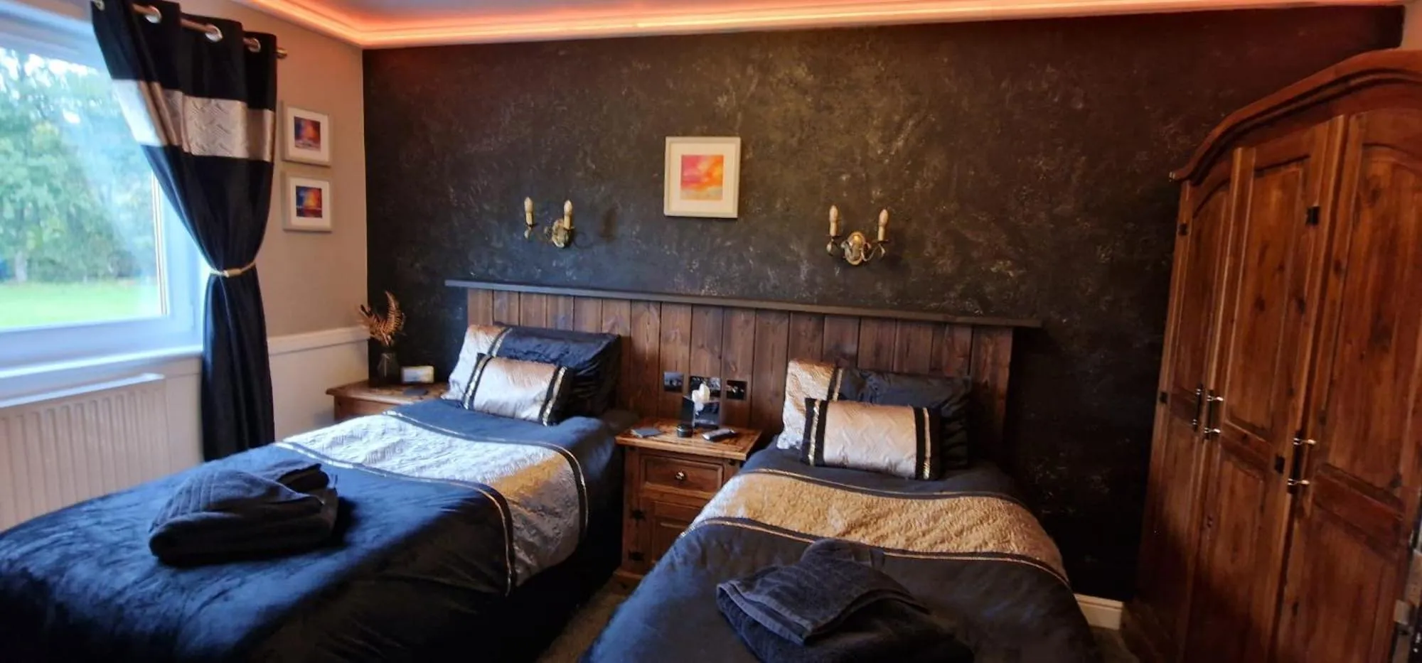 Bed in The Galley Of Lorne Inn