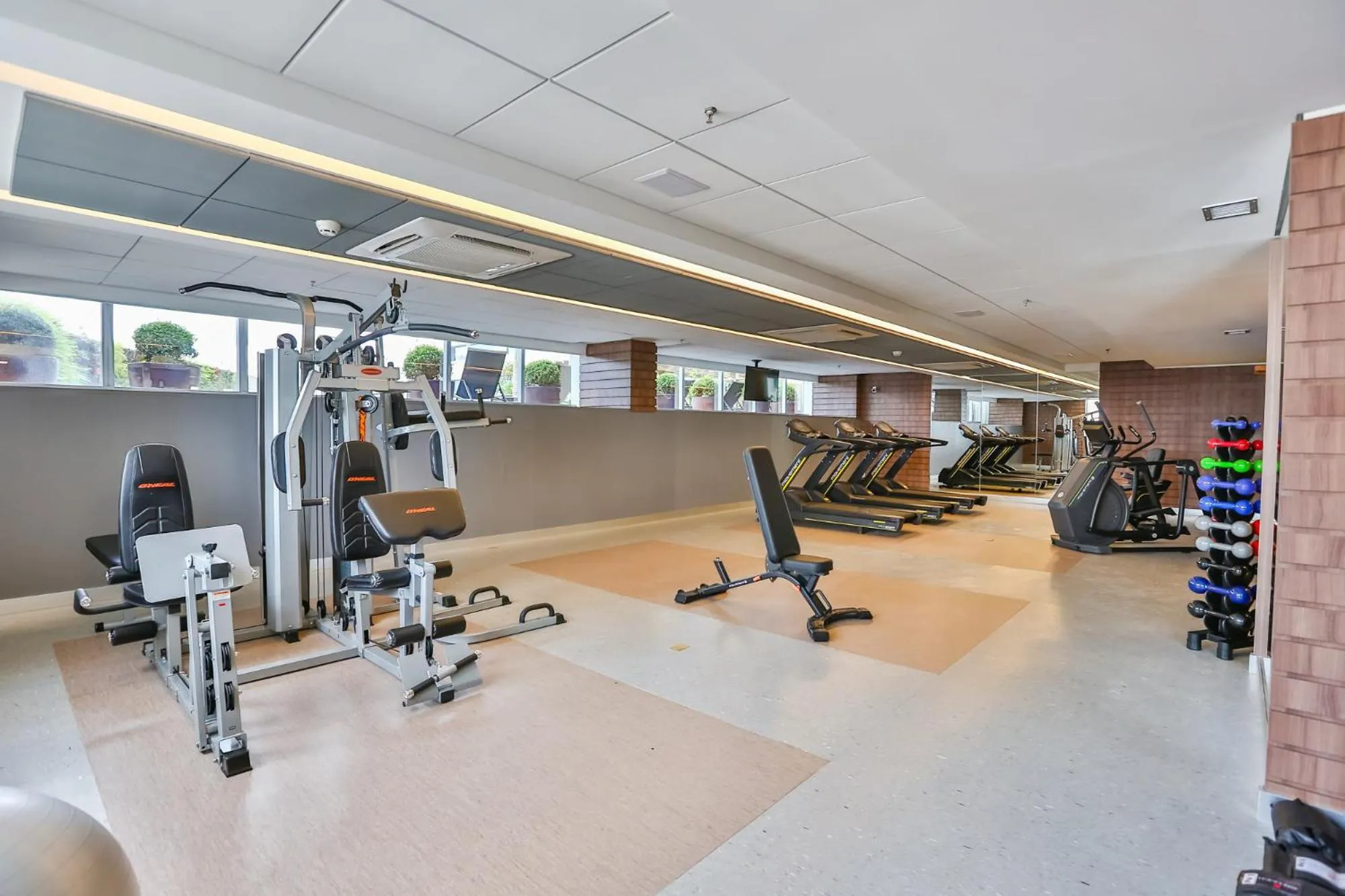 Fitness centre/facilities in Transamerica Collection Goiania