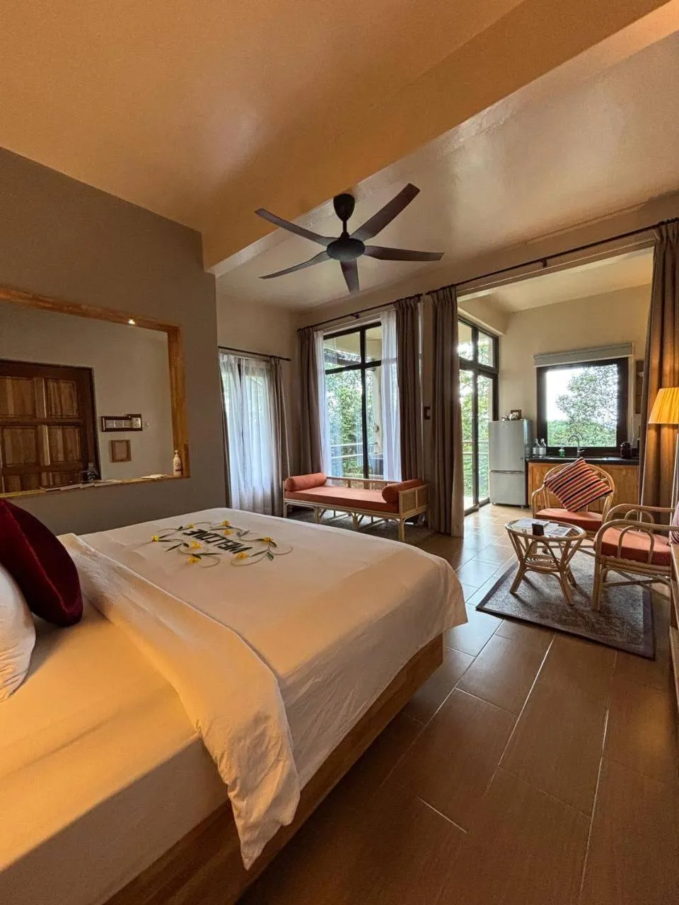 Bedroom, Bed in Ambong Rainforest Retreat