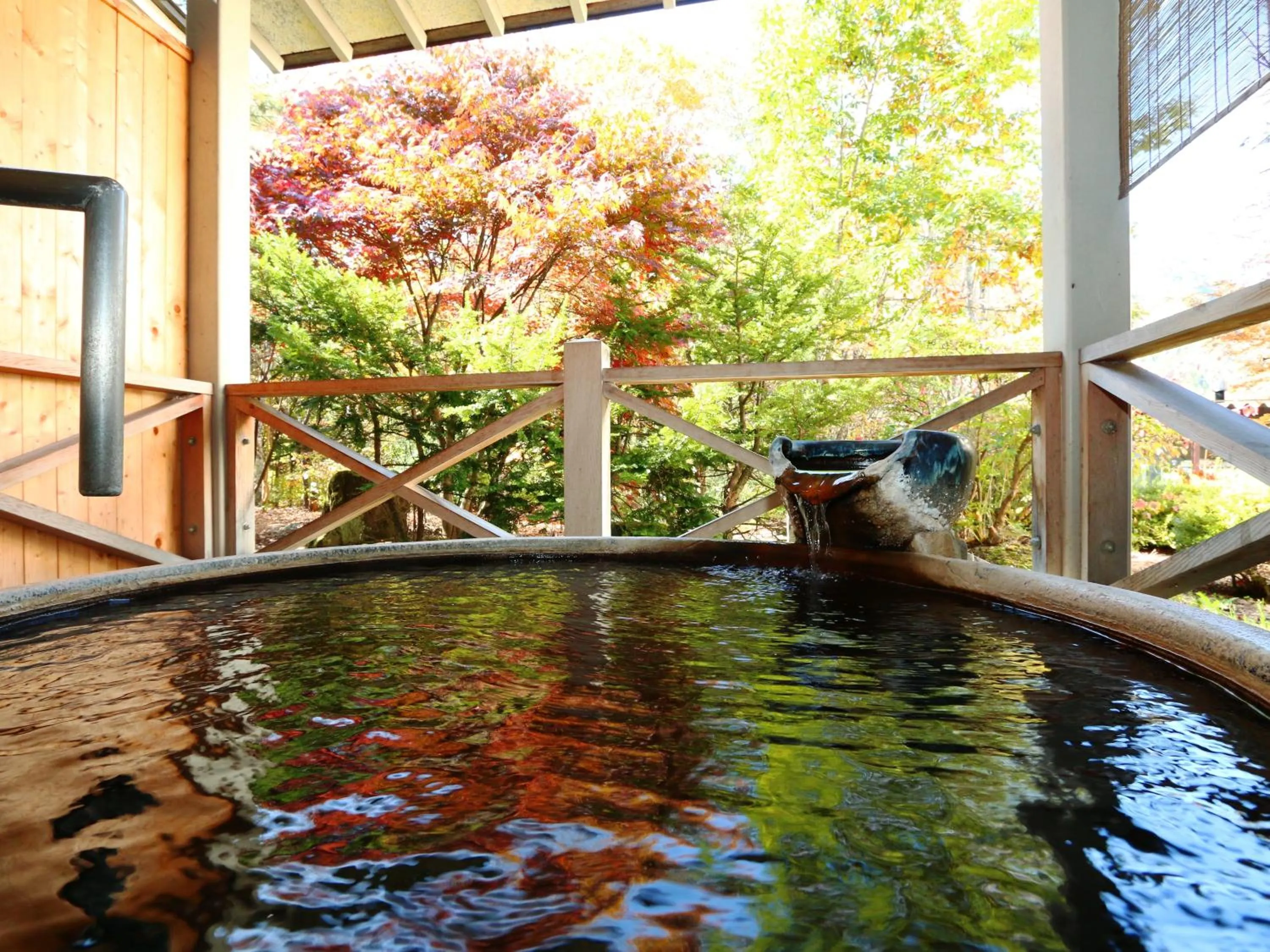 Hot Spring Bath in Matsunoi