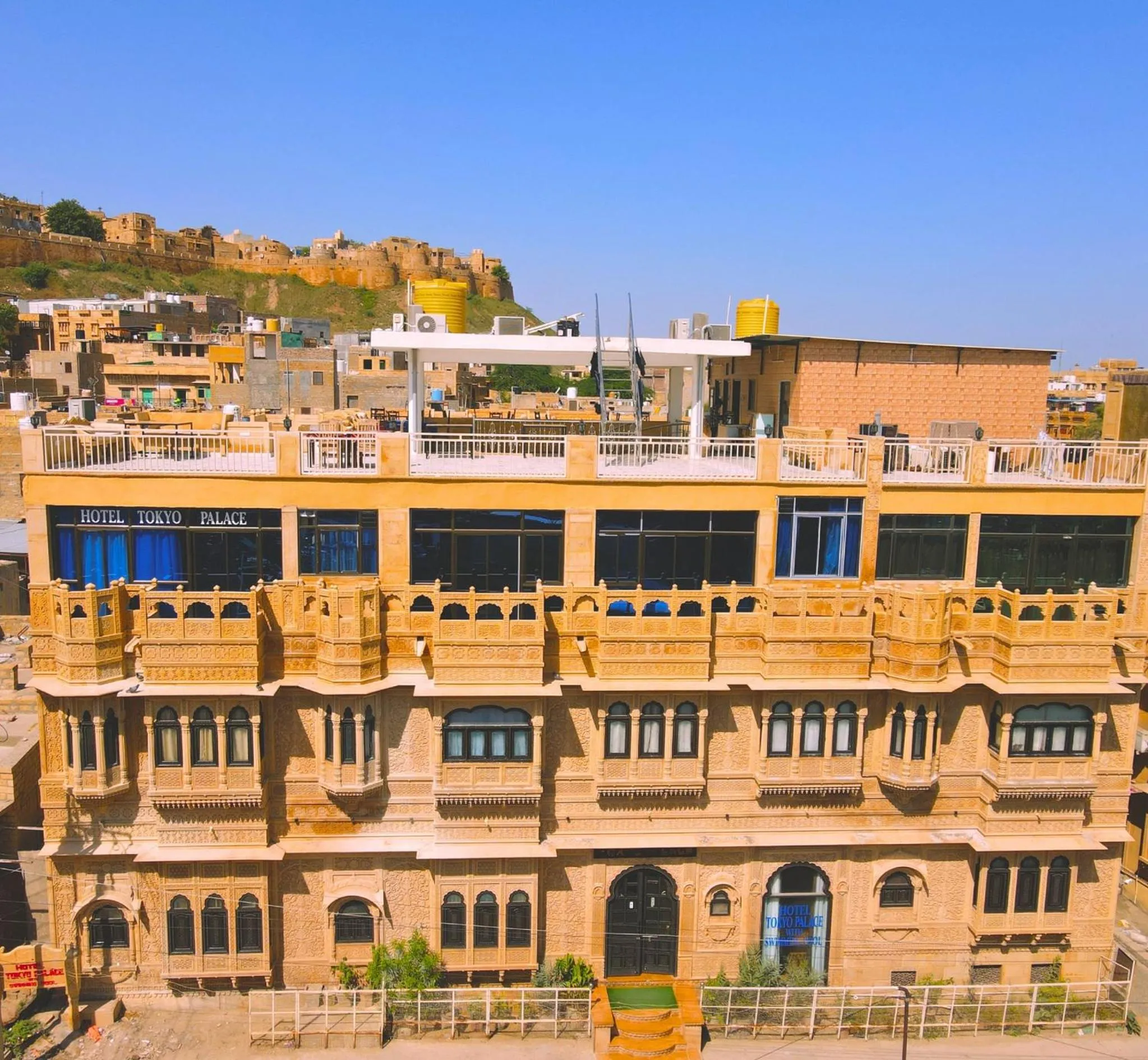 Property building in Hotel Tokyo Palace