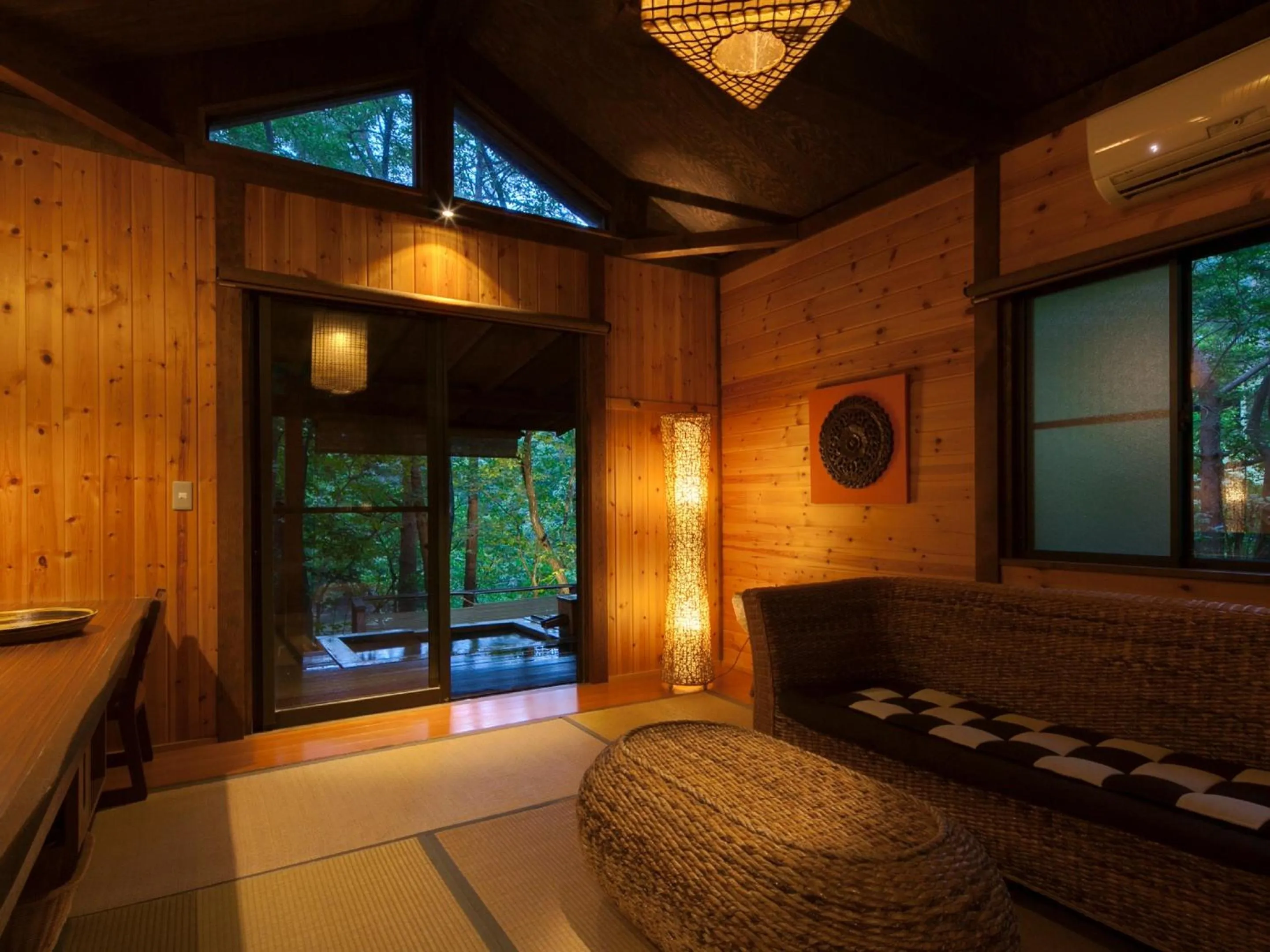 Open Air Bath in Kinugawa Plaza Hotel