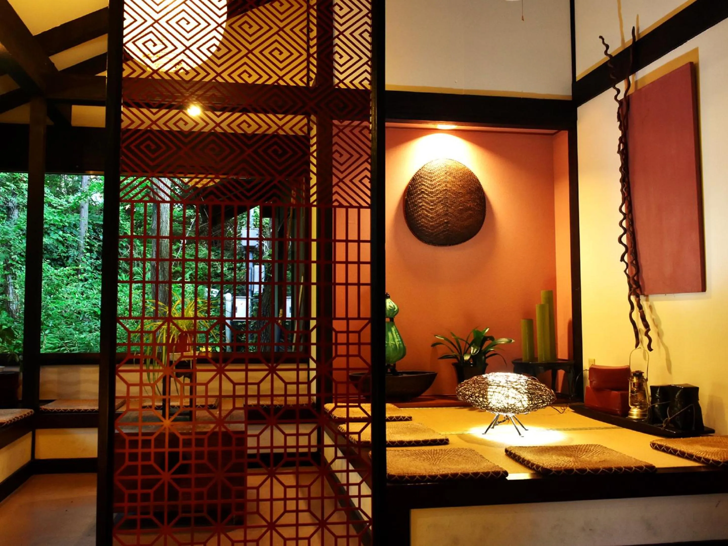 Living room in Kinugawa Plaza Hotel