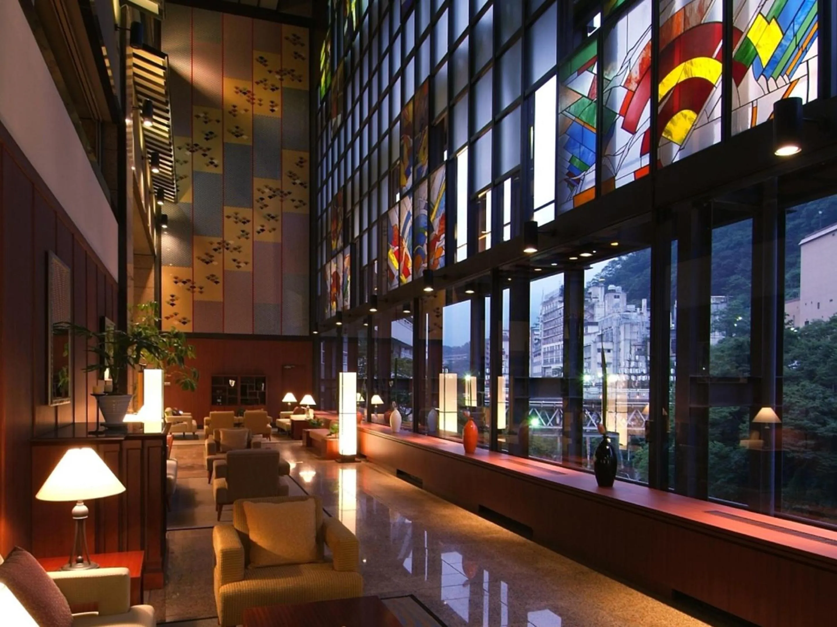 Lobby or reception in Kinugawa Plaza Hotel