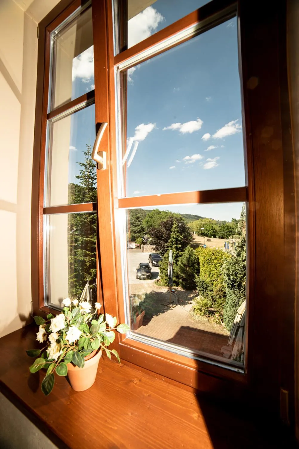 Garden view in Stary dum