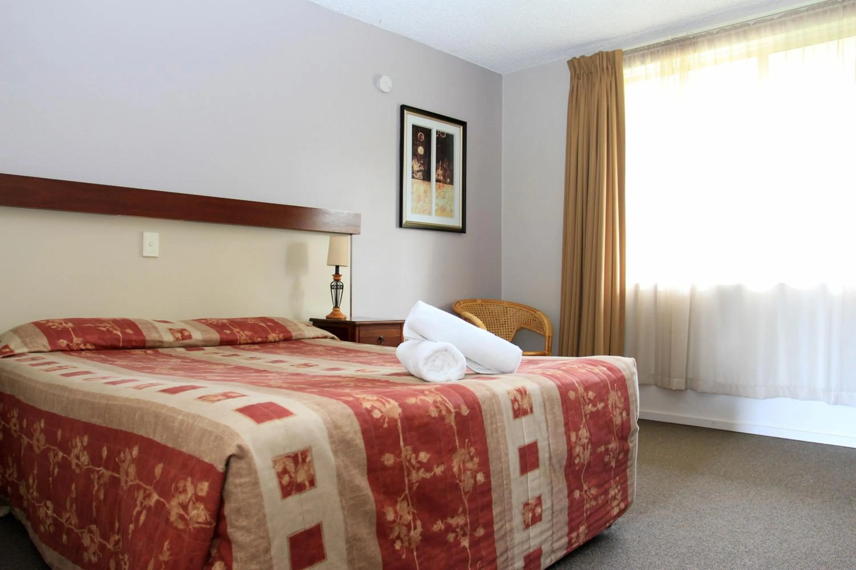 Bed in Sleepwell Motel