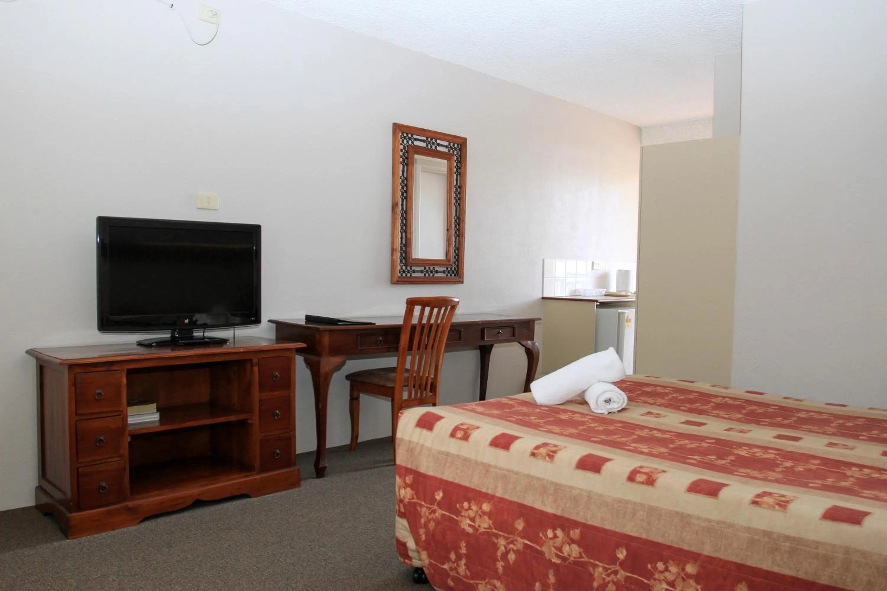 Bed in Sleepwell Motel