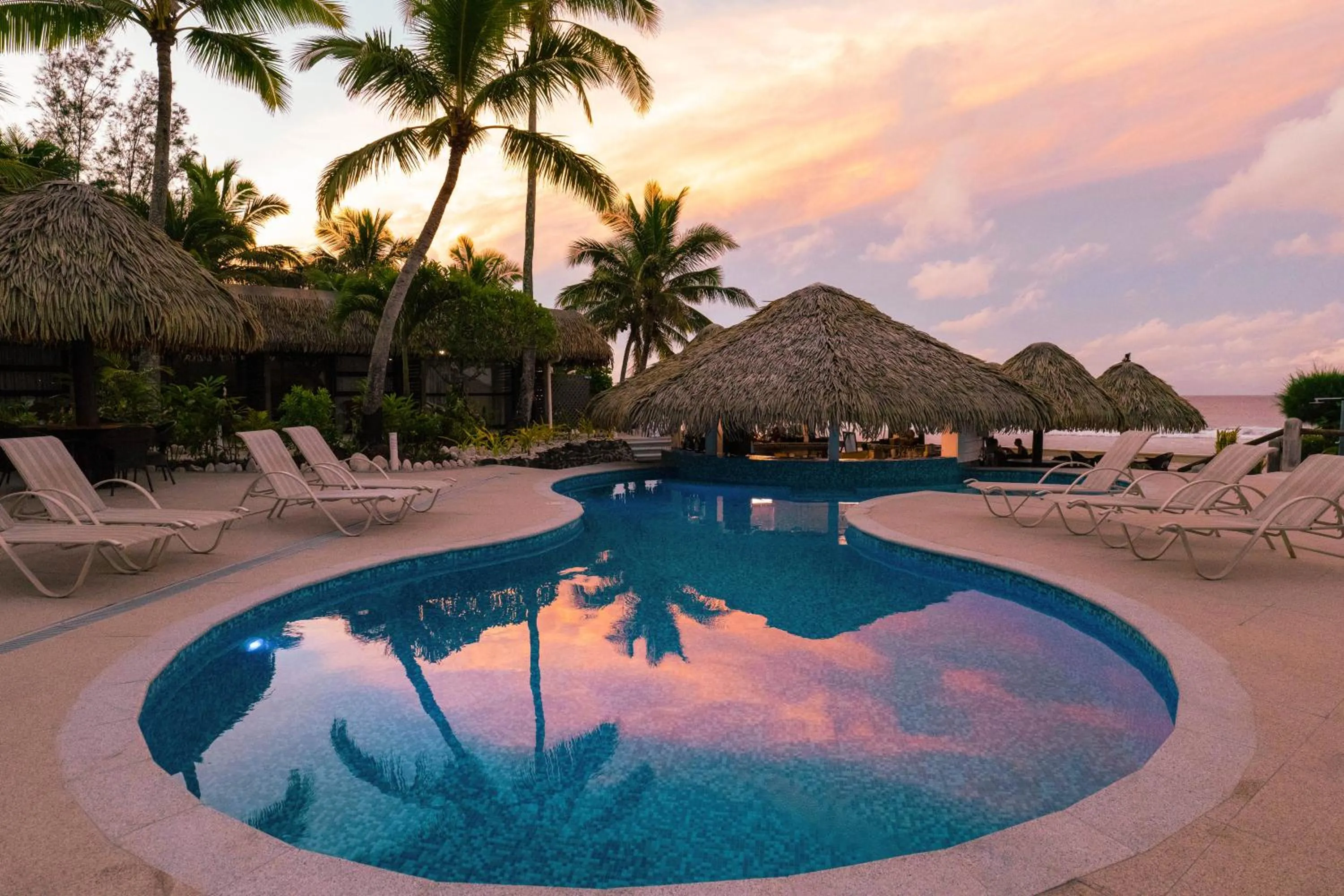 Pool view in Club Raro Resort - Adults Only