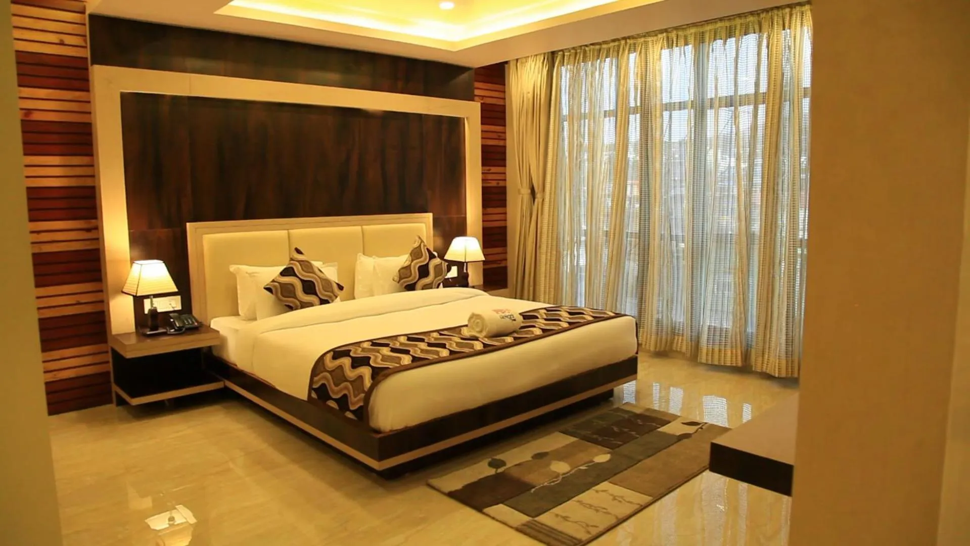 Bed in HOTEL HEIGA vns