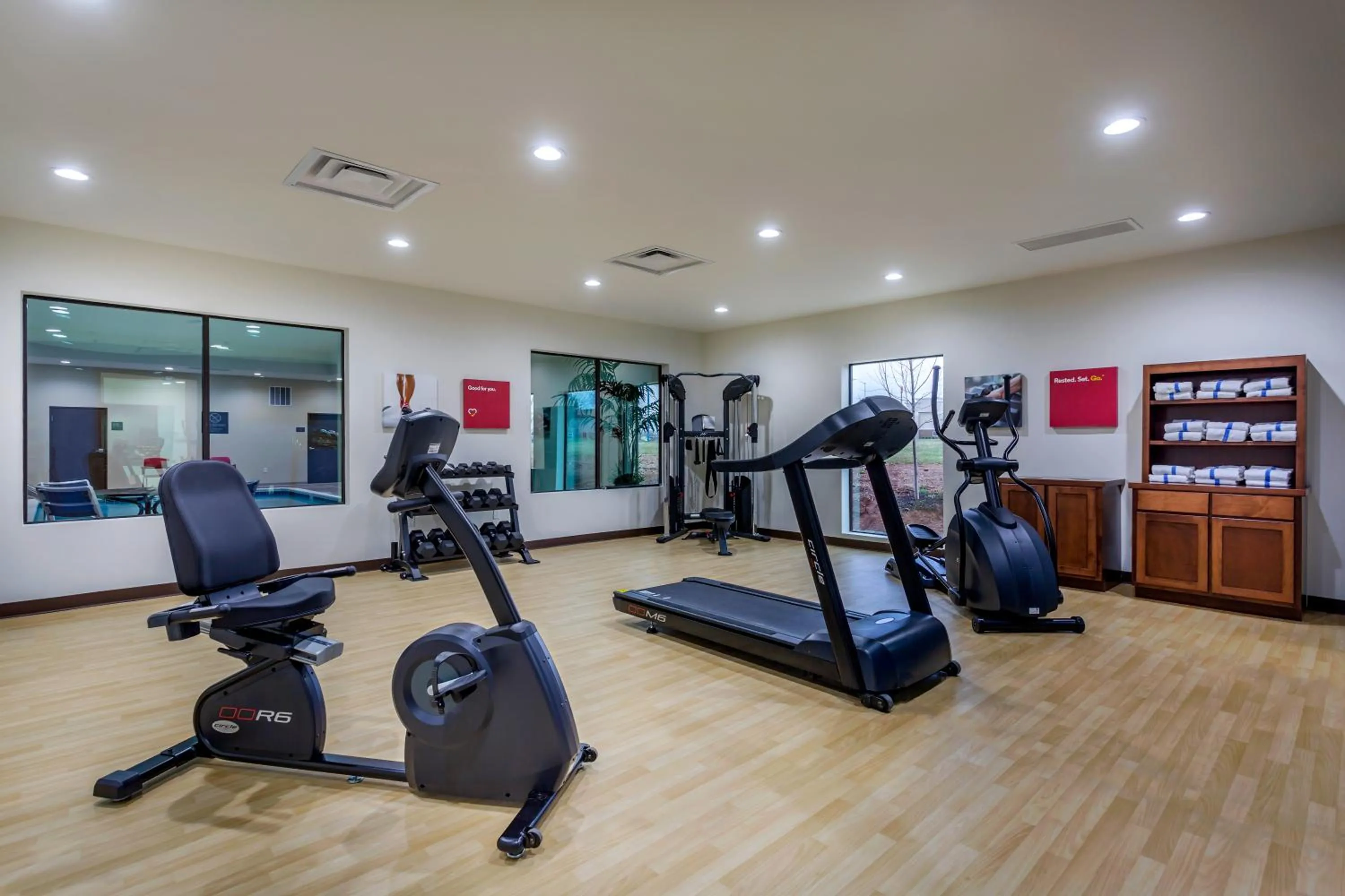 Fitness centre/facilities in Comfort Suites Bowling Green Southeast