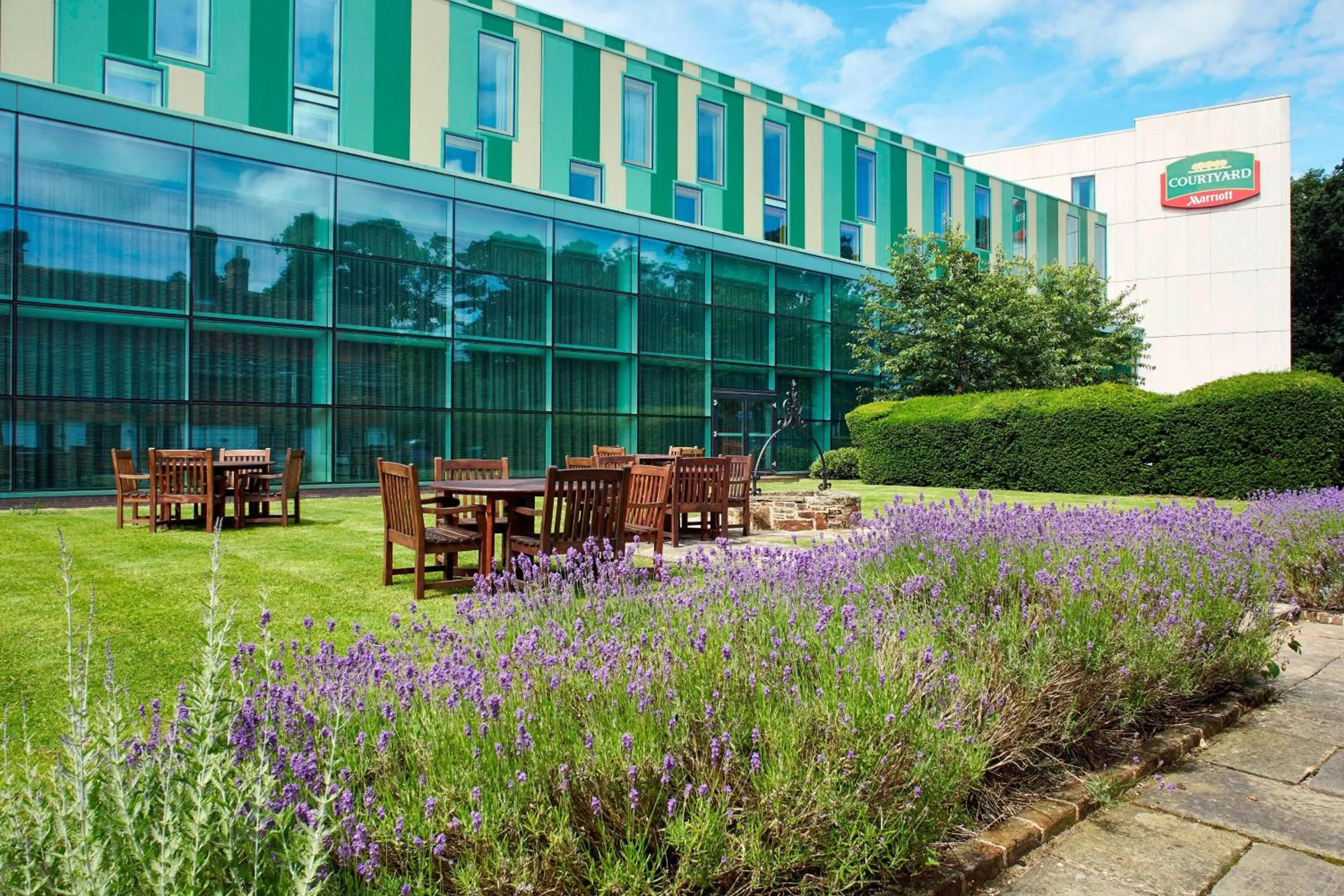 Property building in Courtyard by Marriott London Gatwick Airport