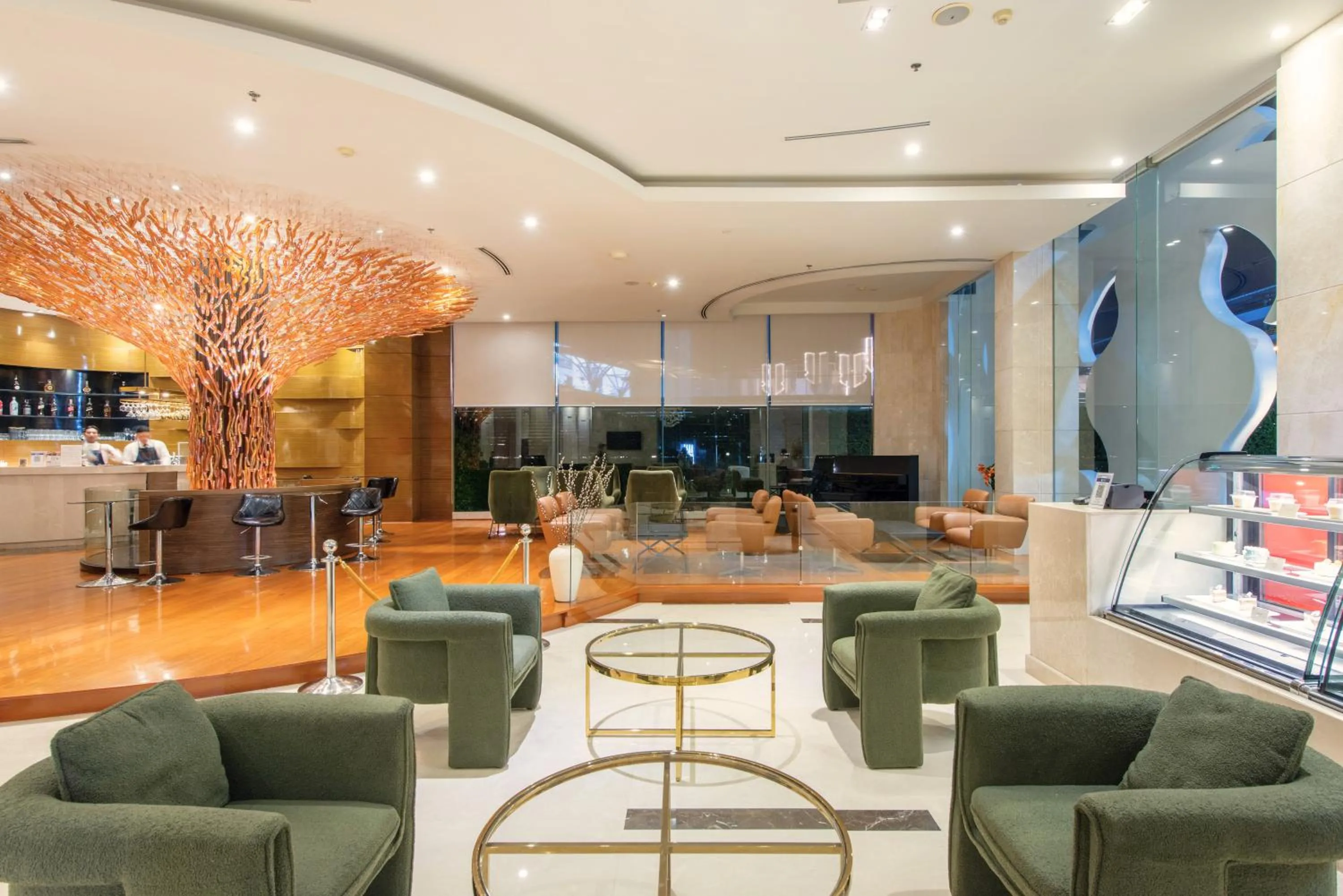 Lobby or reception in Maple Hotel