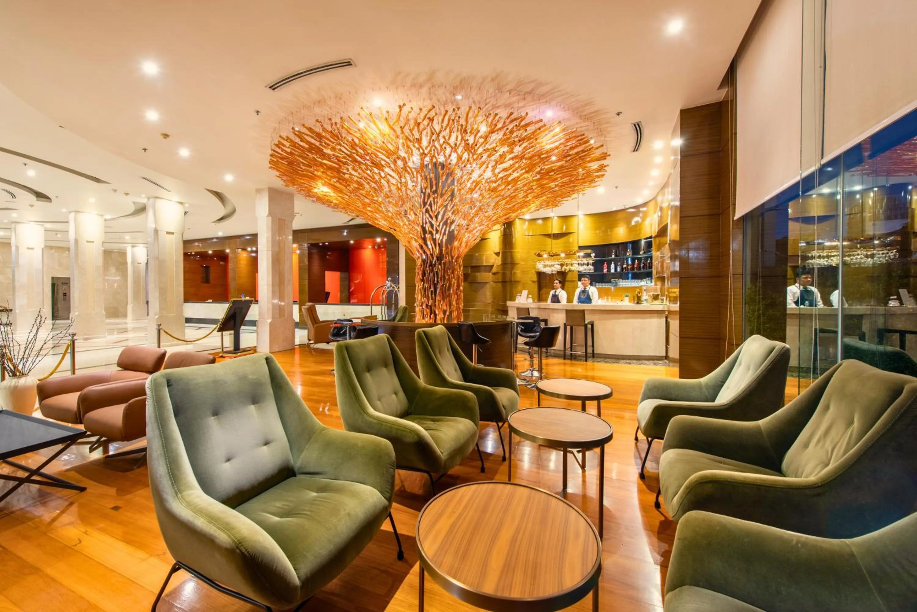 Lounge or bar in Maple Hotel