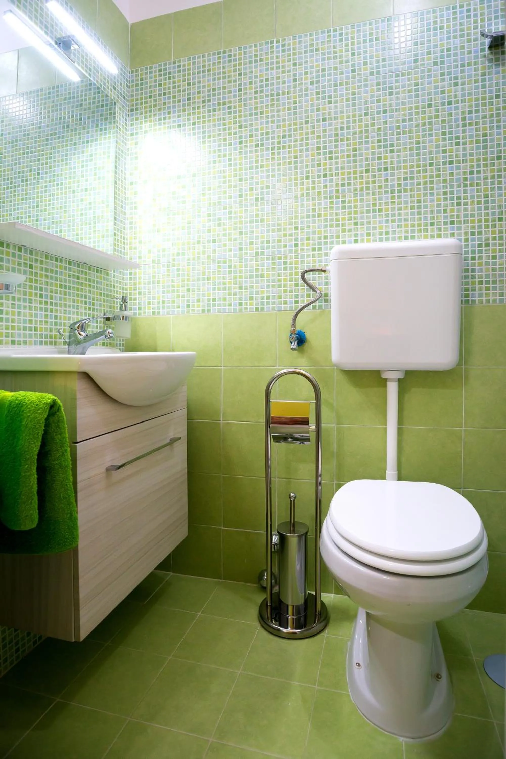 Bathroom in 'A Regina b&b Cetara