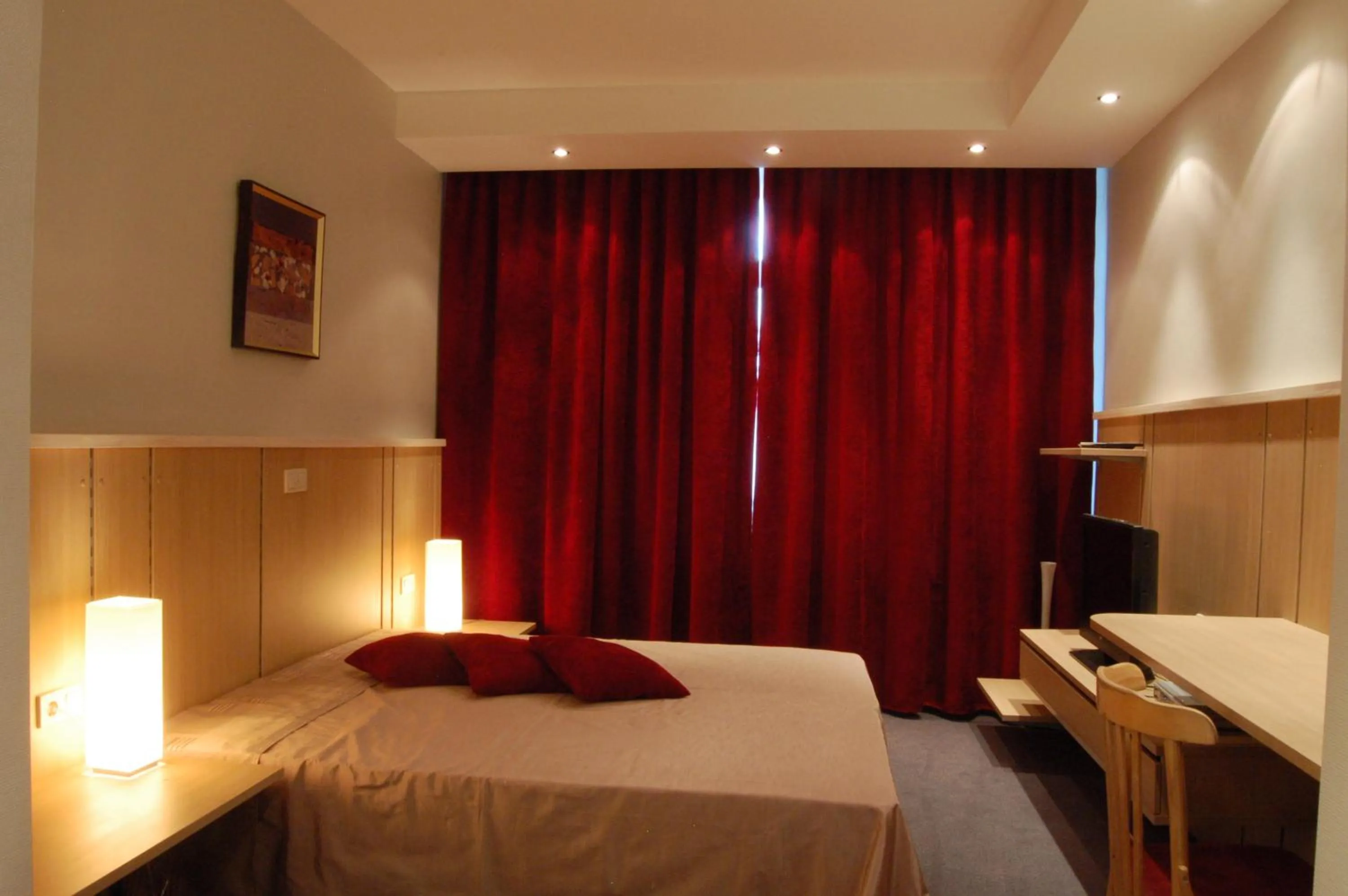 Bed in Cafe Hotel Rudzons