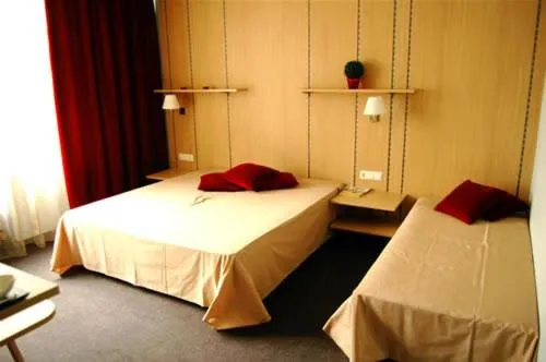 Bed in Cafe Hotel Rudzons