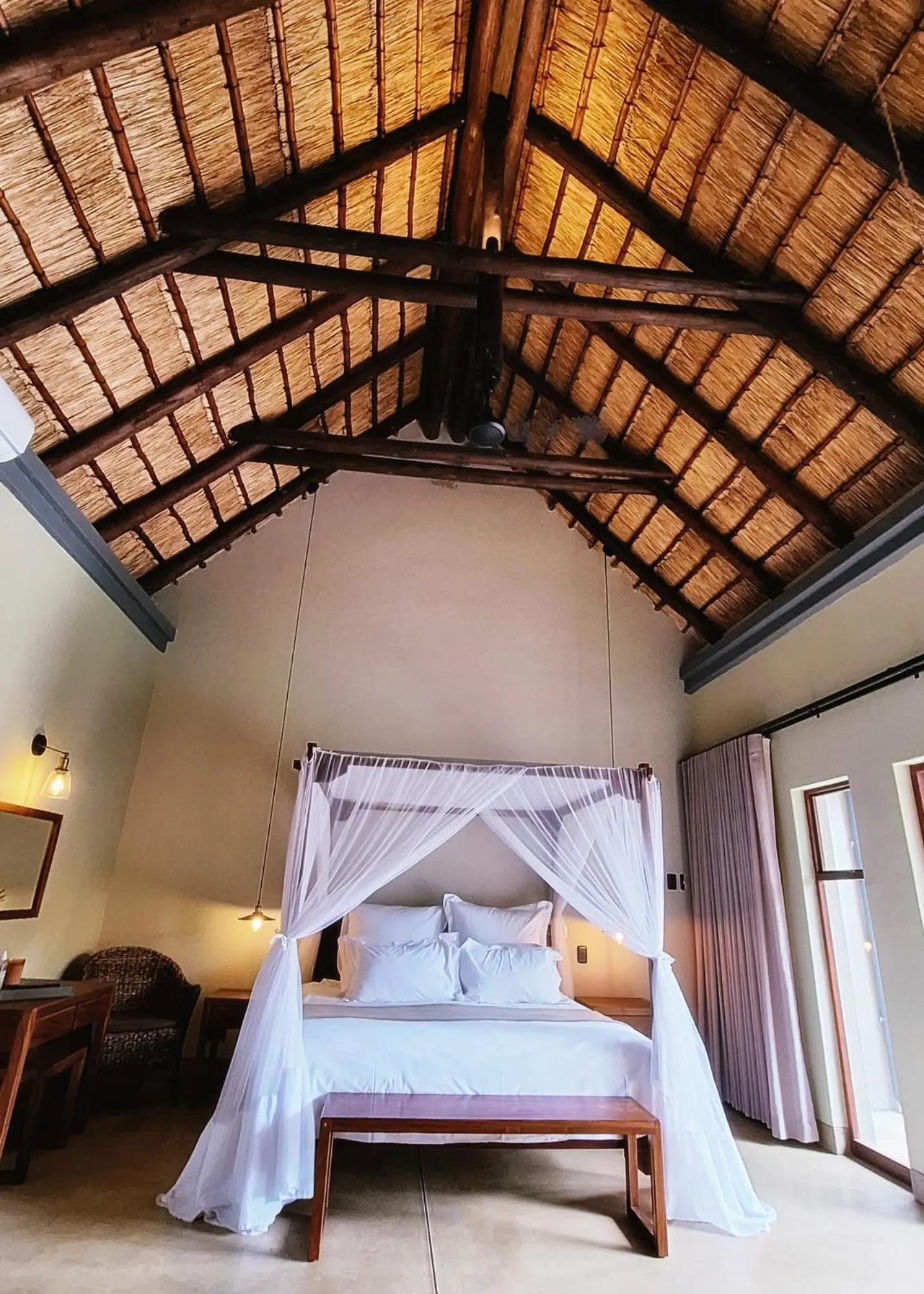 Bedroom, Bed in La Lechere Guest House