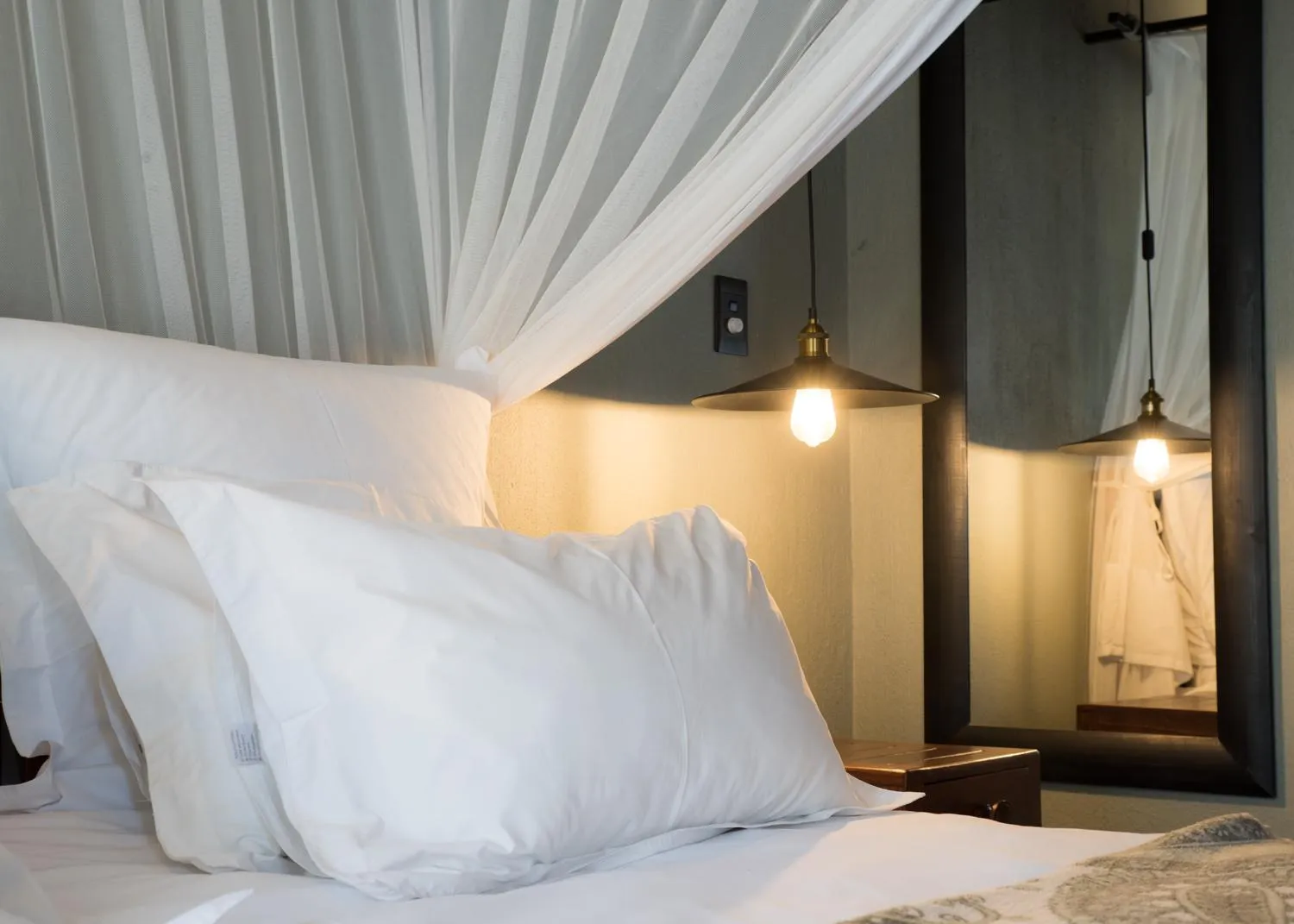 Bedroom, Bed in La Lechere Guest House