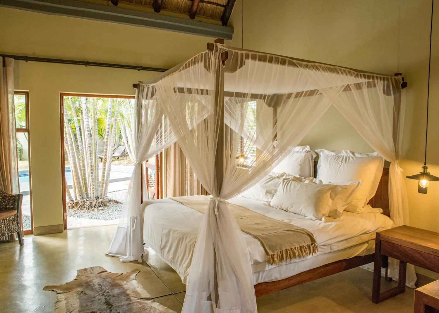 Bedroom, Bed in La Lechere Guest House