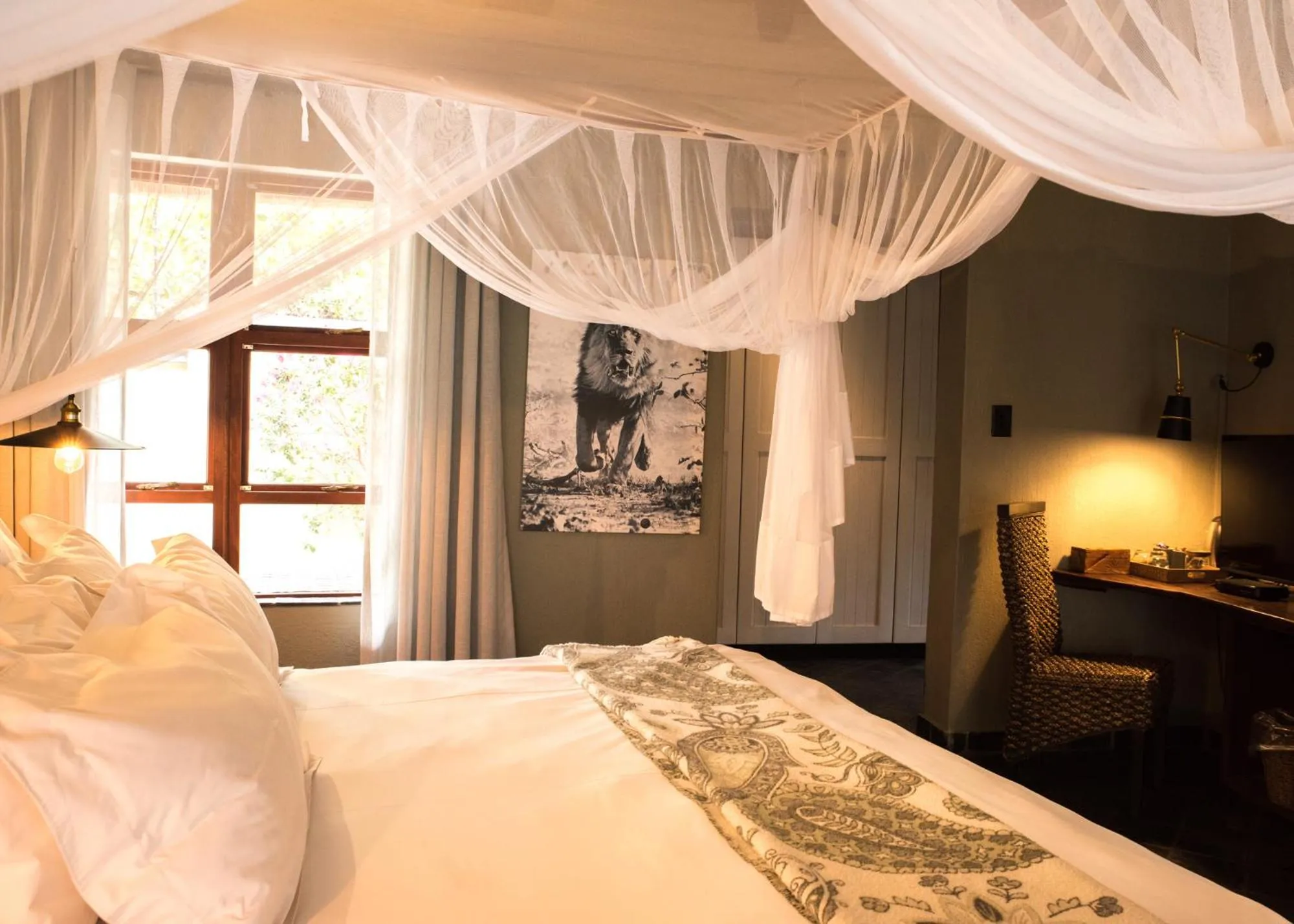 Bedroom, Bed in La Lechere Guest House