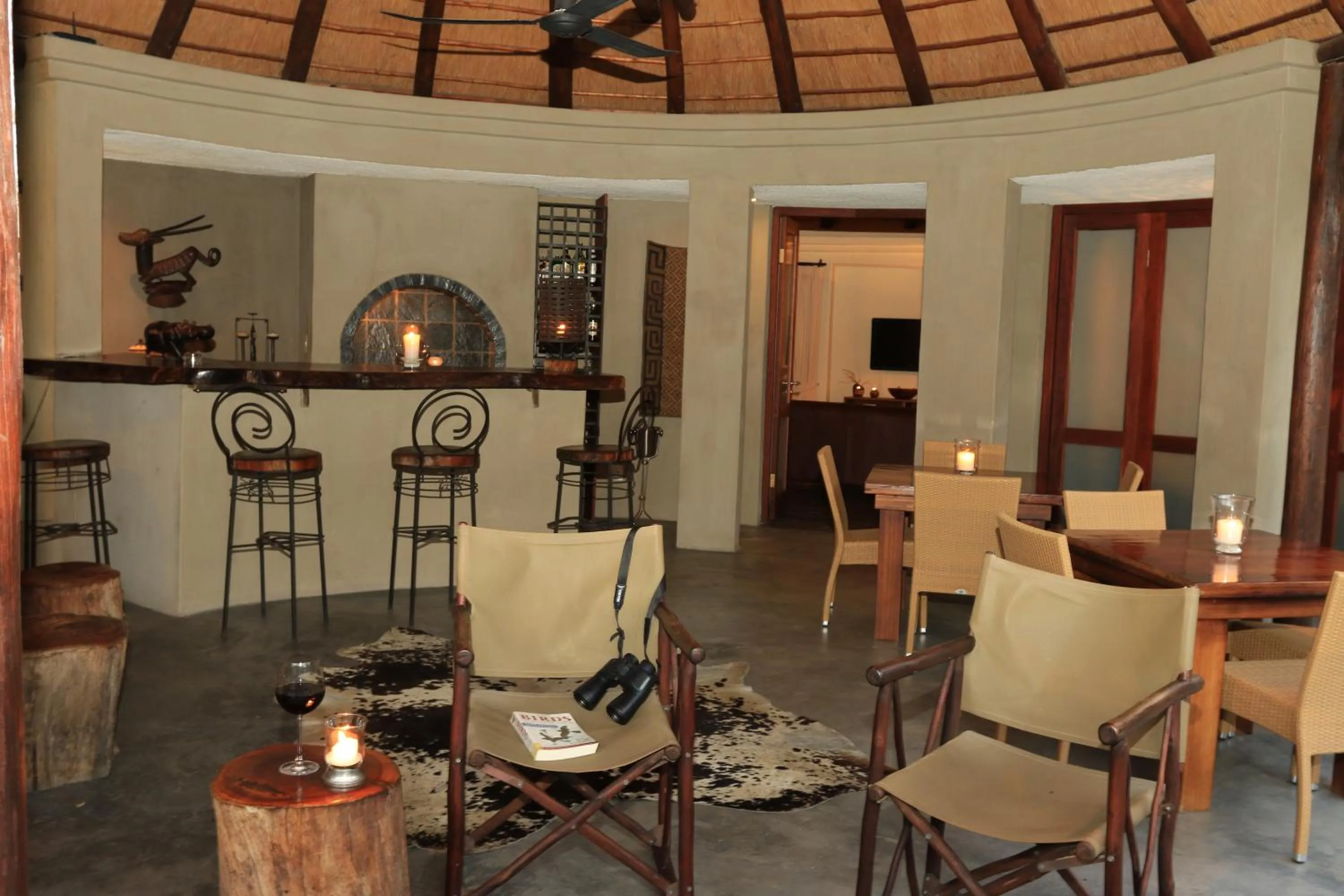 Living room in La Lechere Guest House