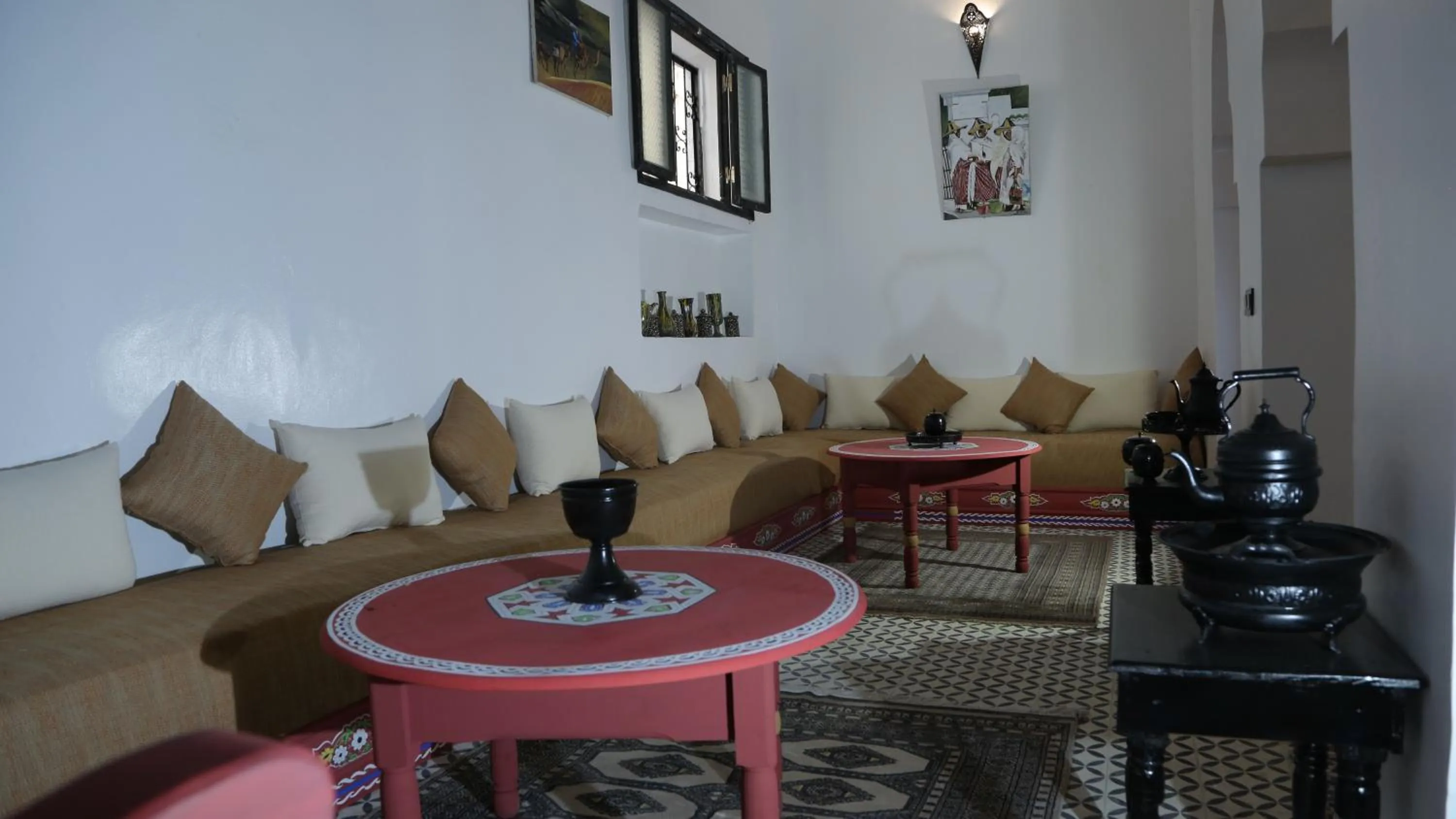 Living room in Riad Tingis