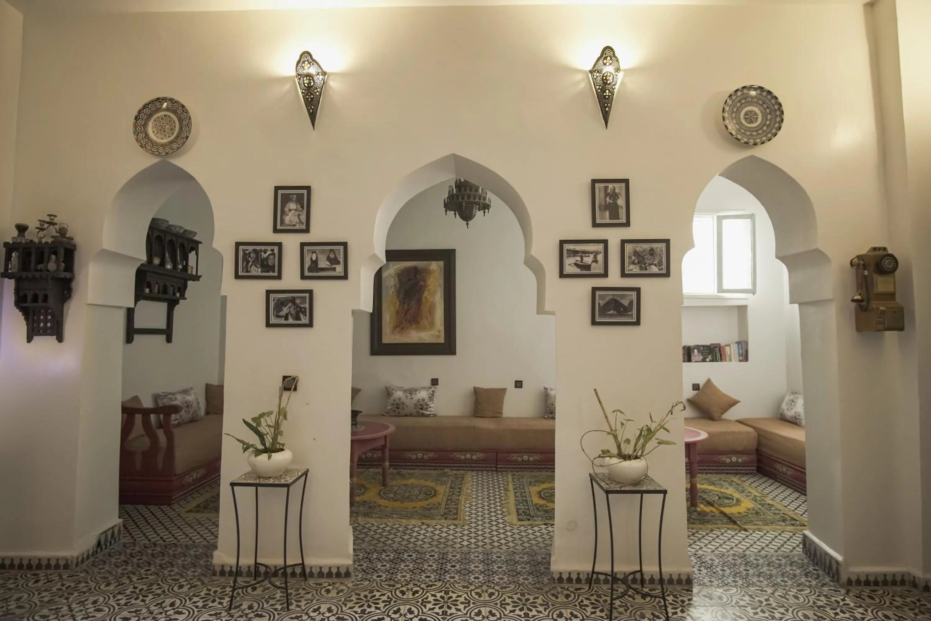 Living room in Riad Tingis