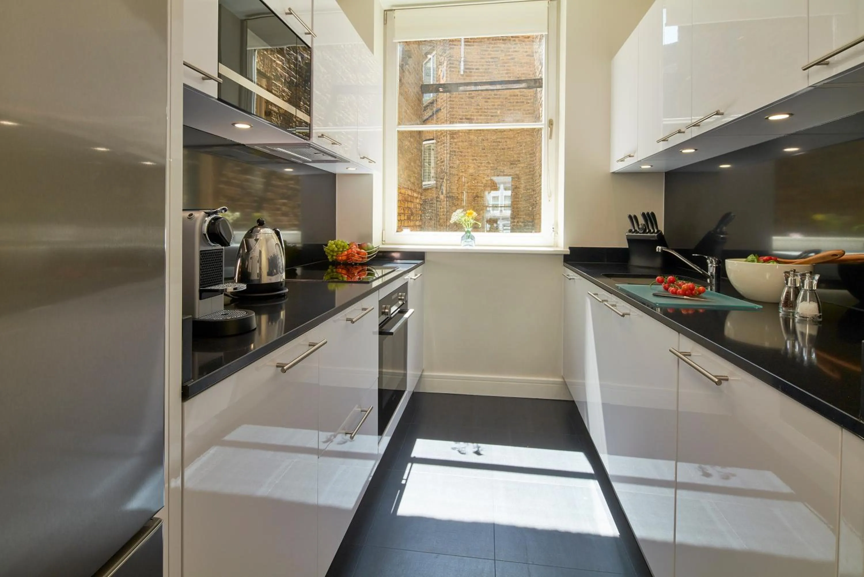 kitchen in Cheval Harrington Court at South Kensington