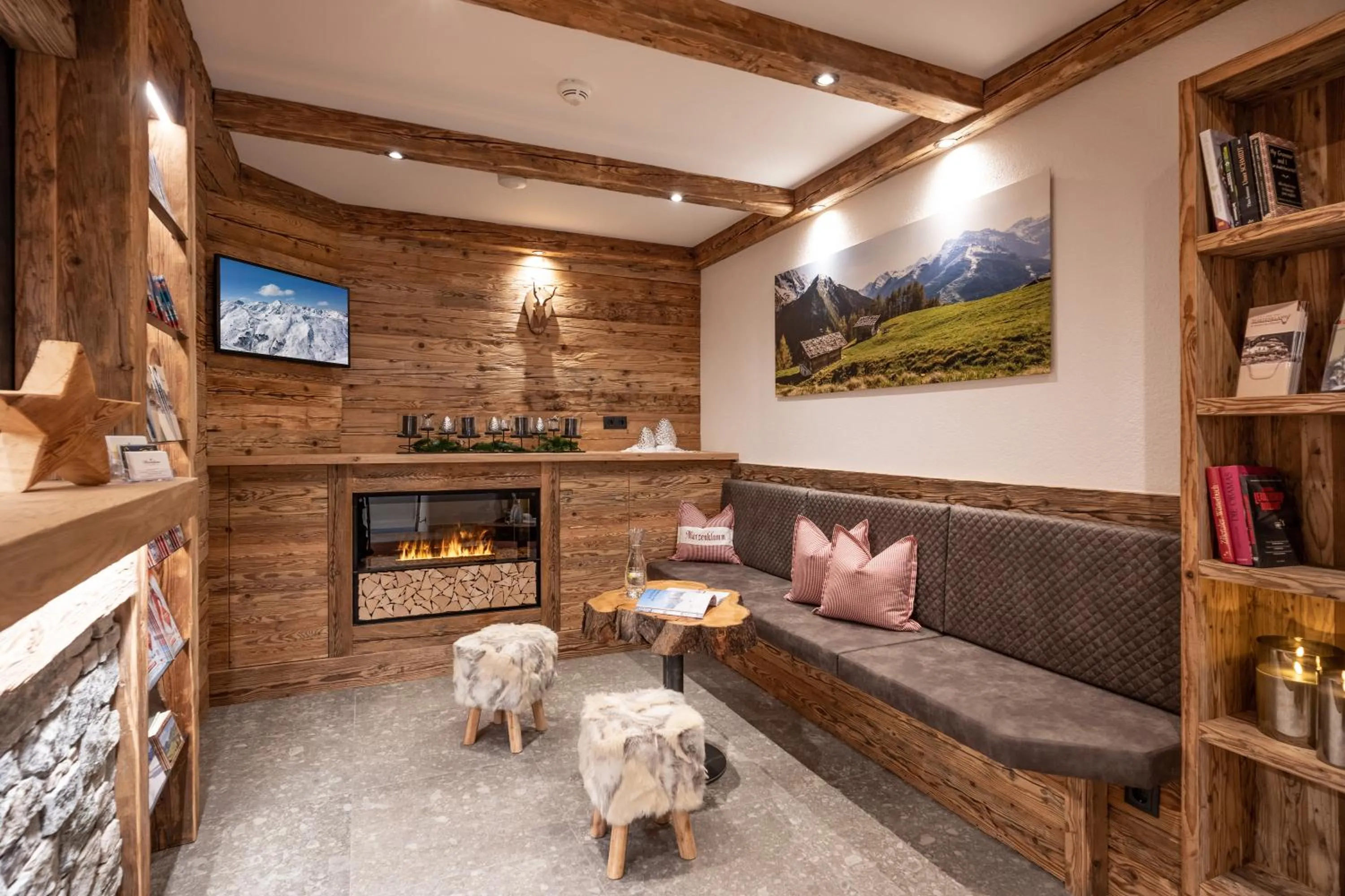 Lobby or reception in Hotel - Gasthof Märzenklamm