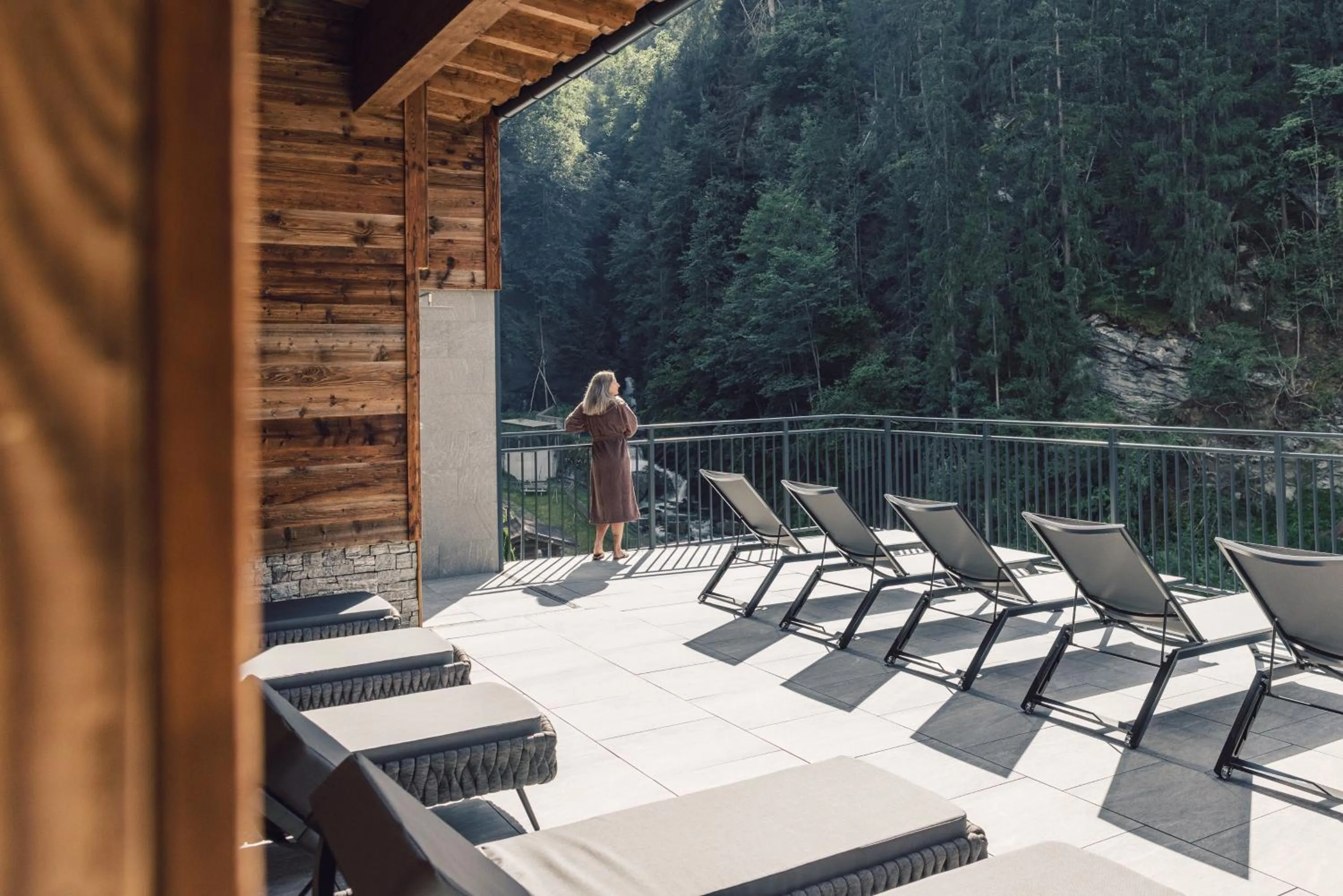 Balcony/Terrace in Hotel - Gasthof Märzenklamm