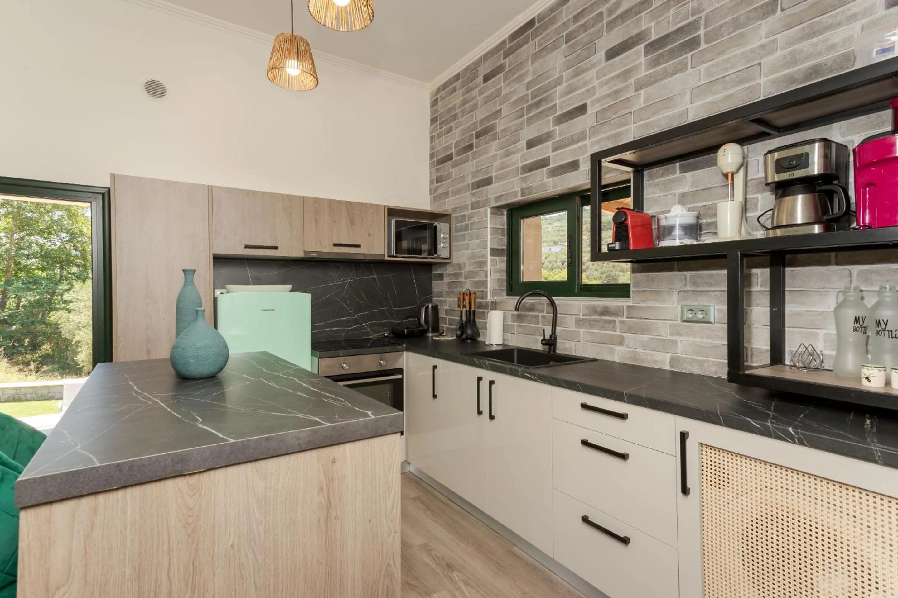 kitchen in Zen Villa Elafonisi