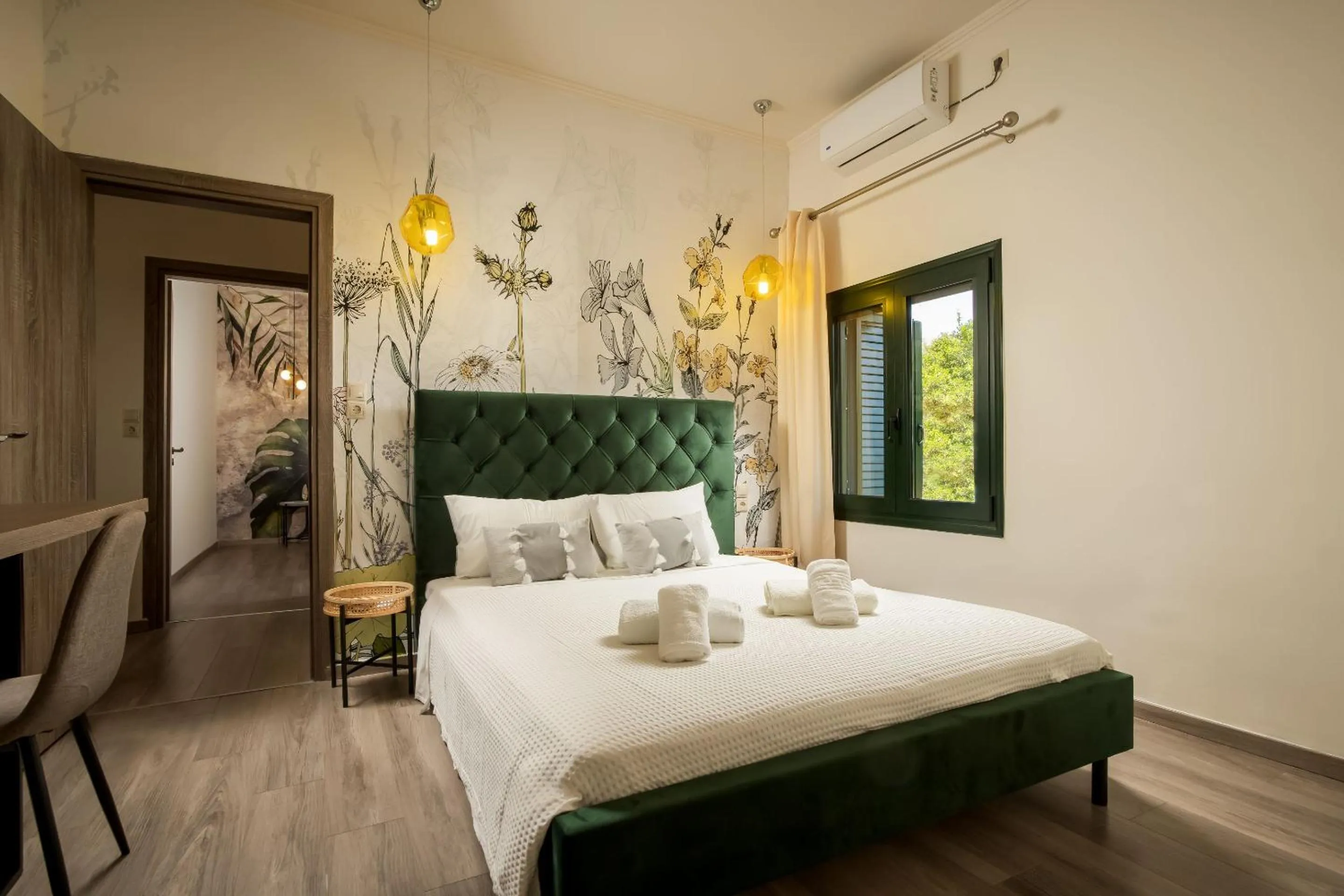 Bedroom, Bed in Zen Villa Elafonisi