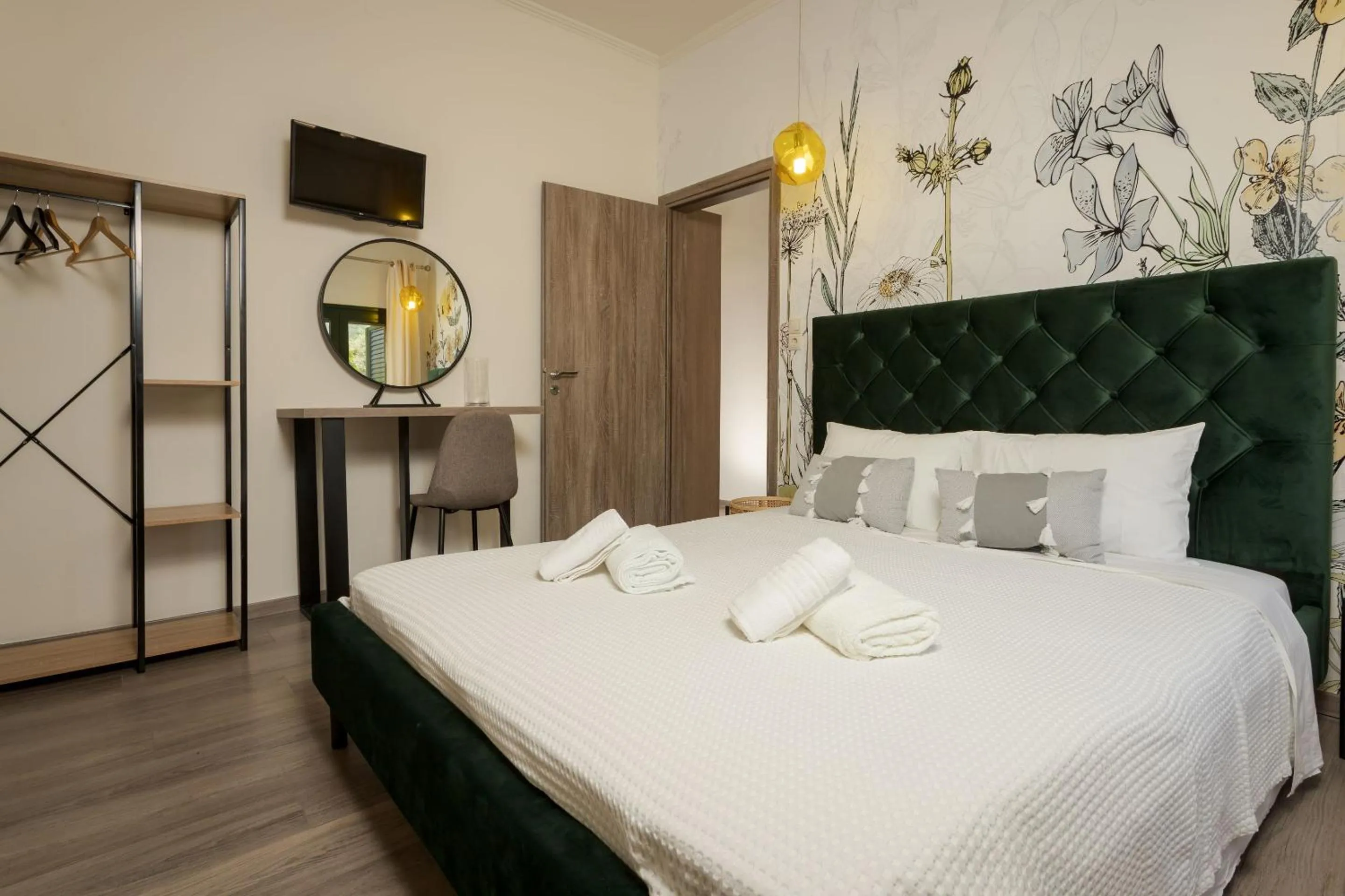 Bedroom, Bed in Zen Villa Elafonisi