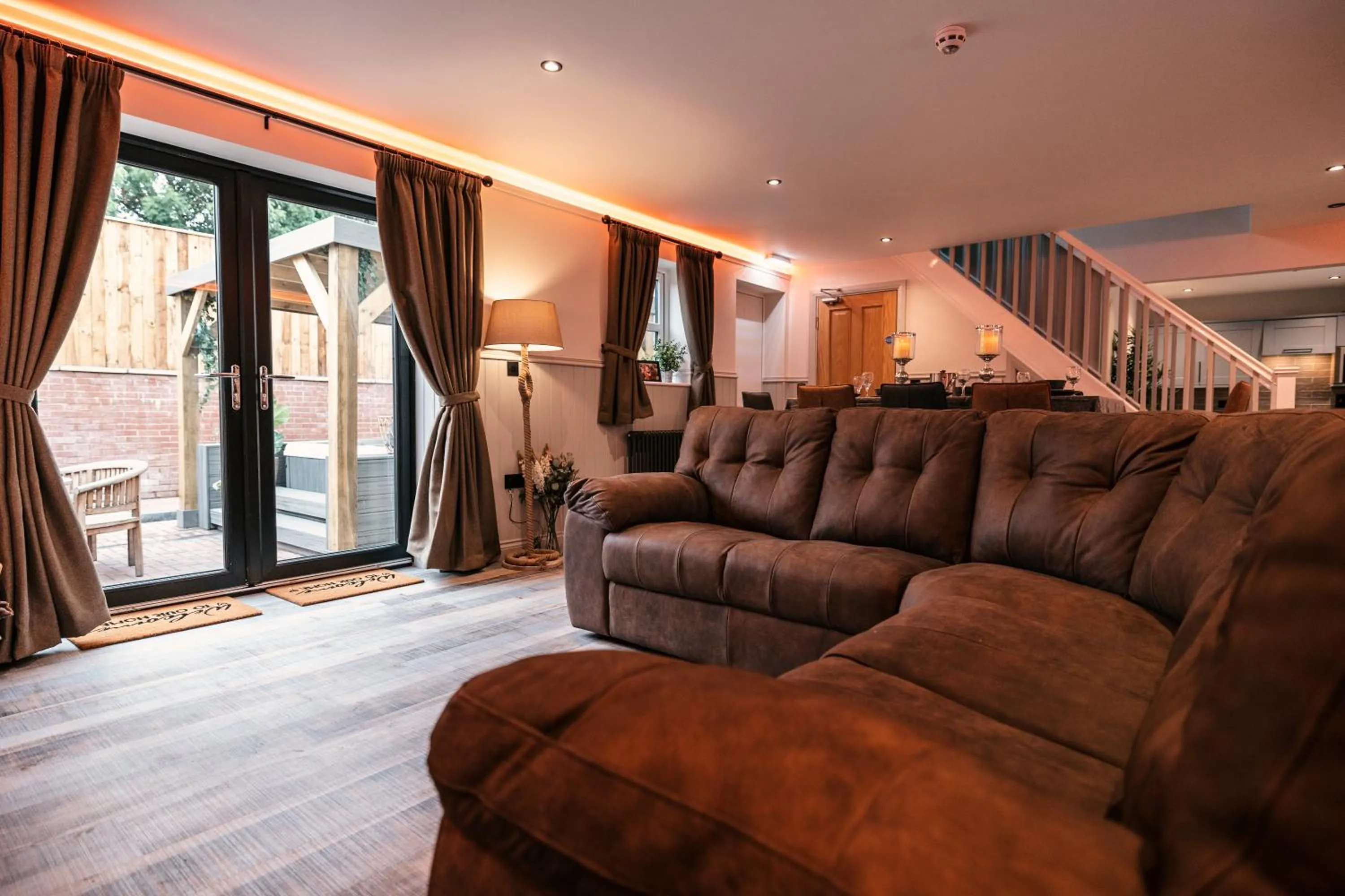 Seating area in South Causey Inn