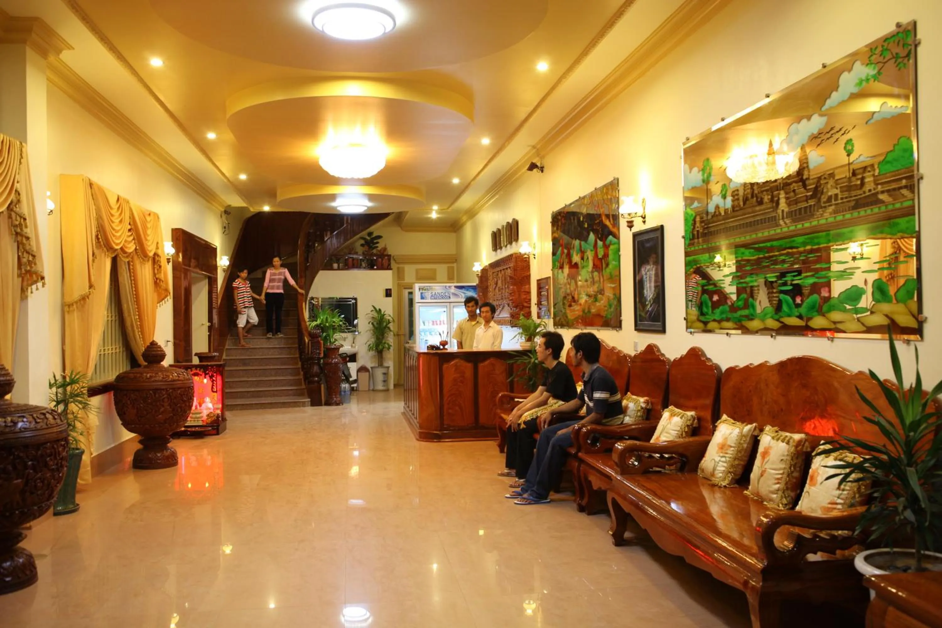 Lobby or reception in Lux Guesthouse