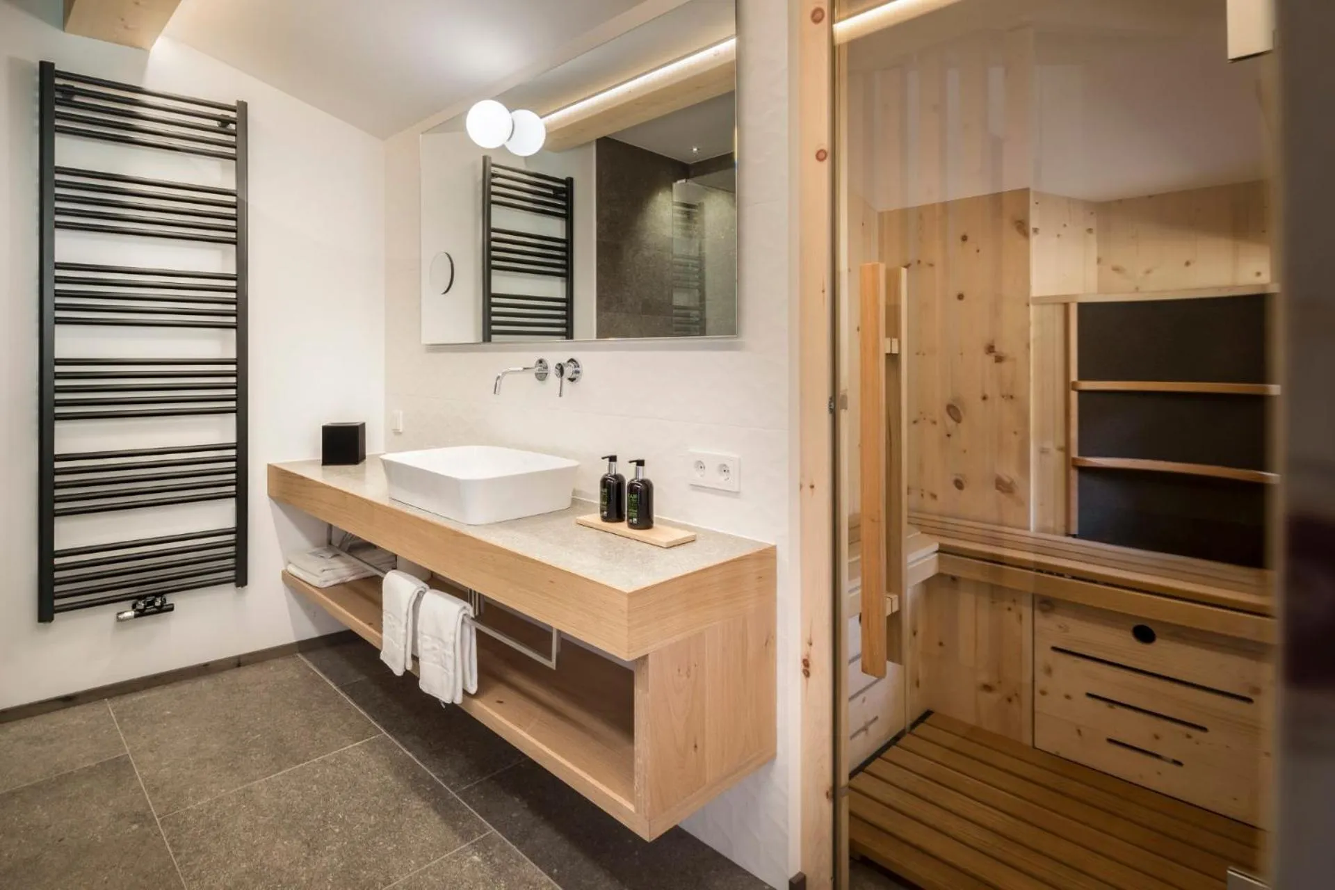 Sauna in Pra Palmer The Green B&B