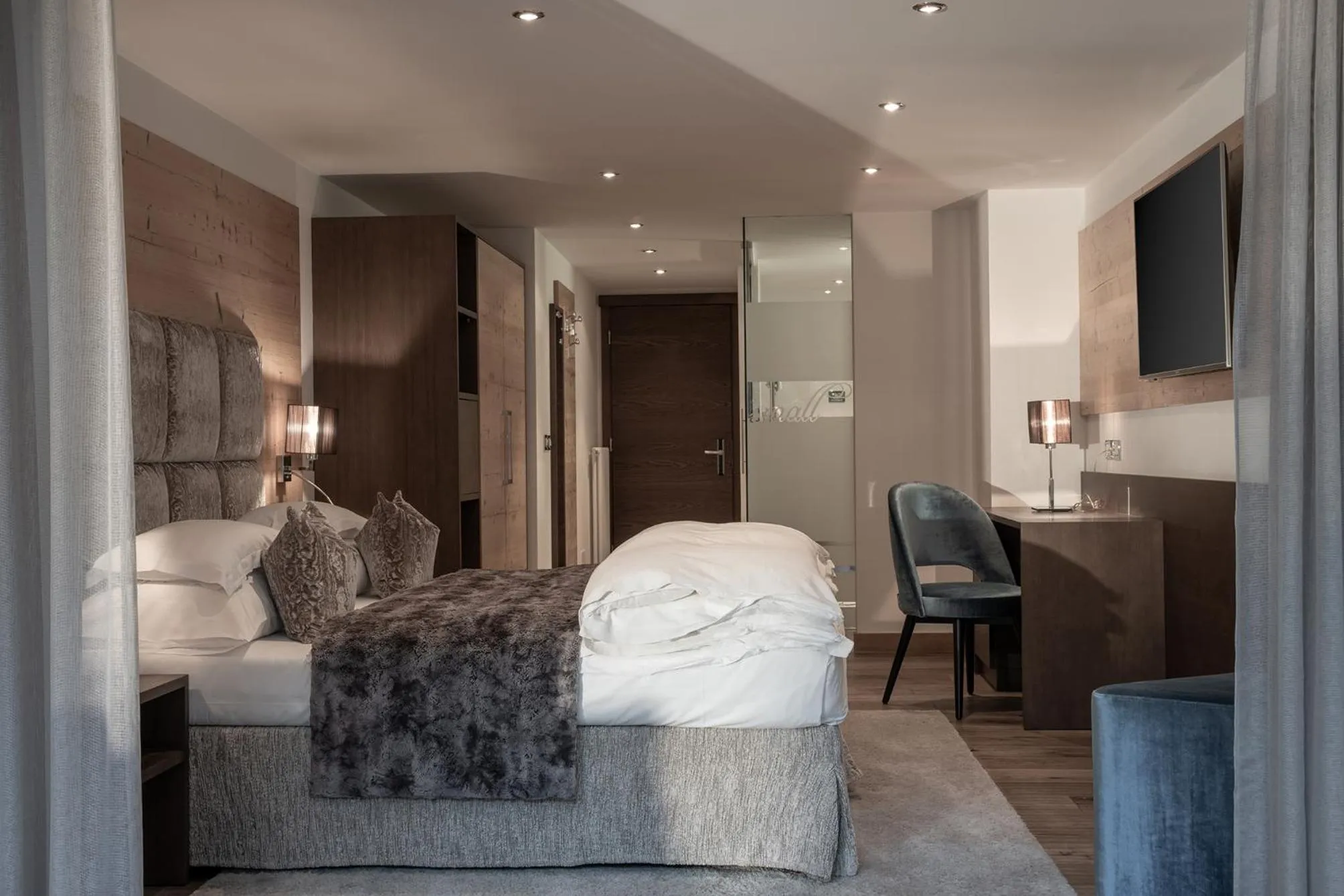 Bedroom in The Laurin Small & Charming