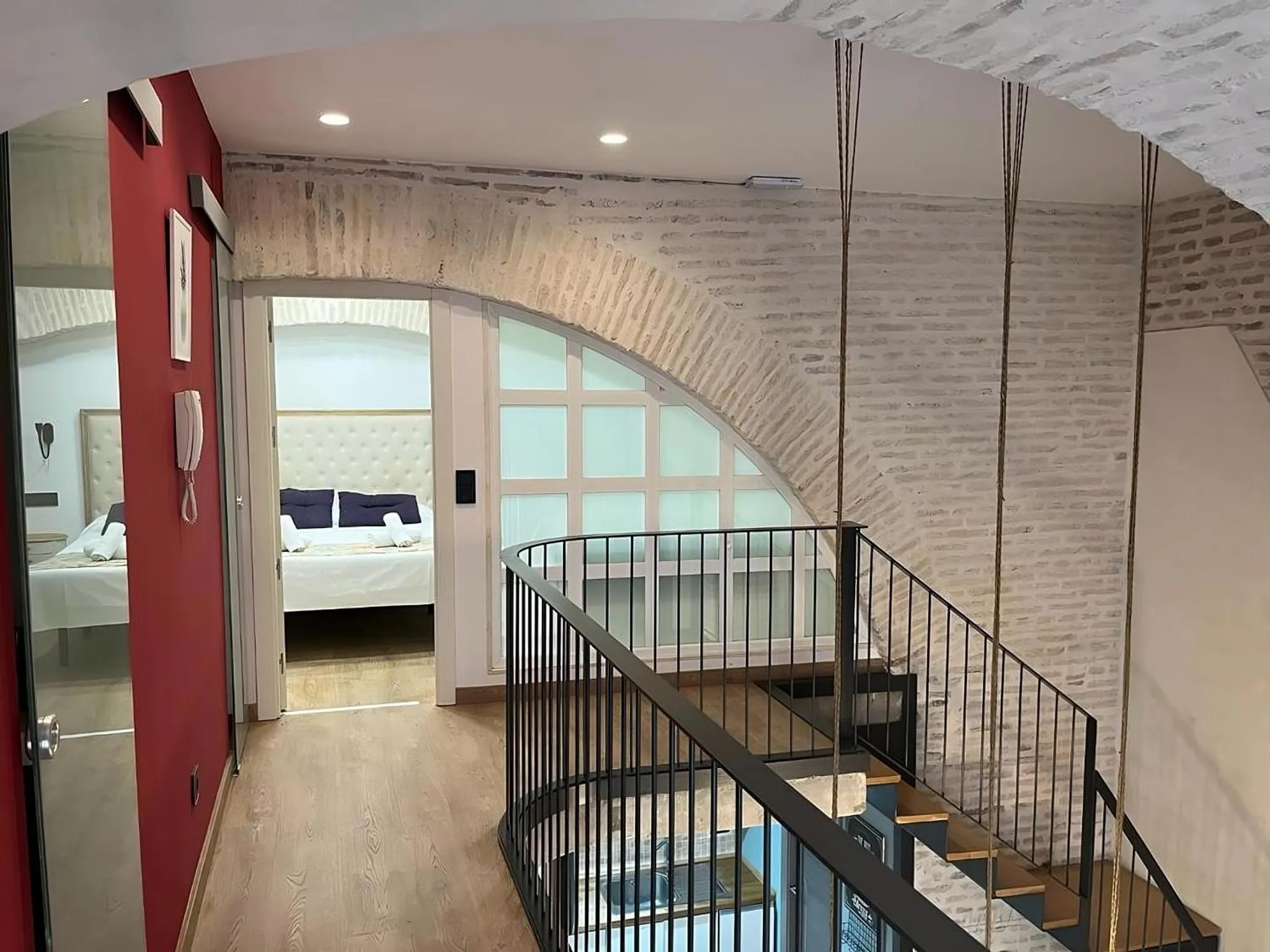 Bedroom, Bed in Apartamentos Living Sevilla Centro Maestranza