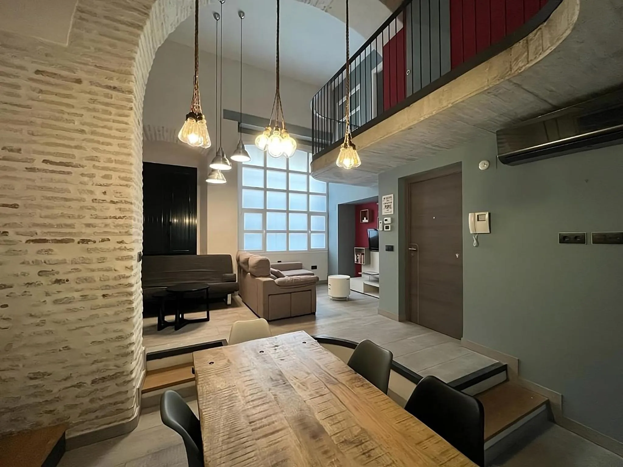 Living room in Apartamentos Living Sevilla Centro Maestranza