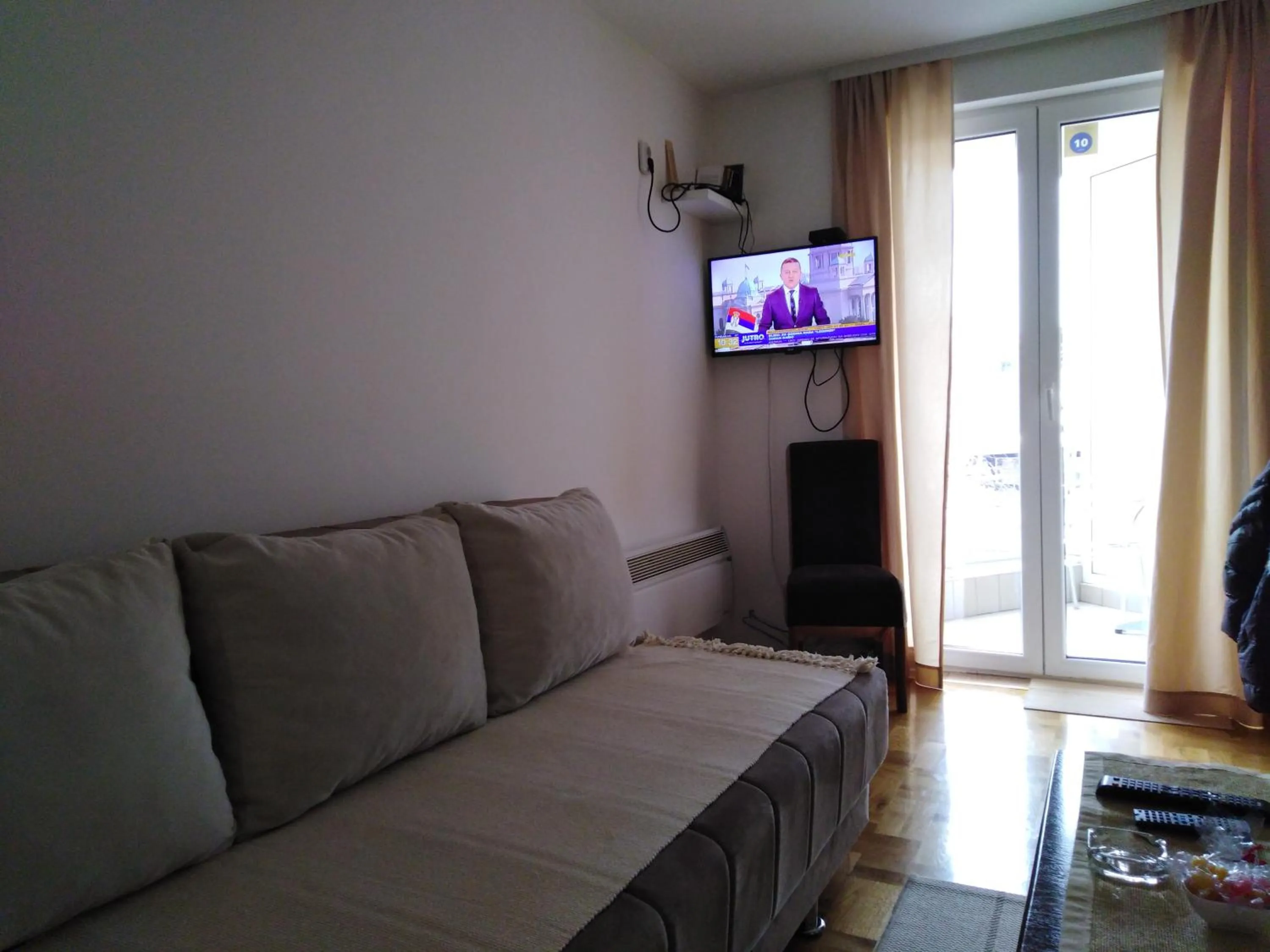 Communal lounge/ TV room in Apartment Laća