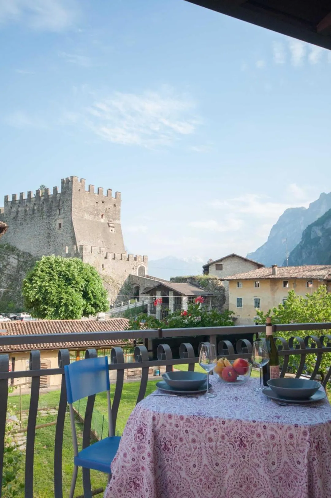 Garden view in Hotel Antica Croce - Gardaslowemotion