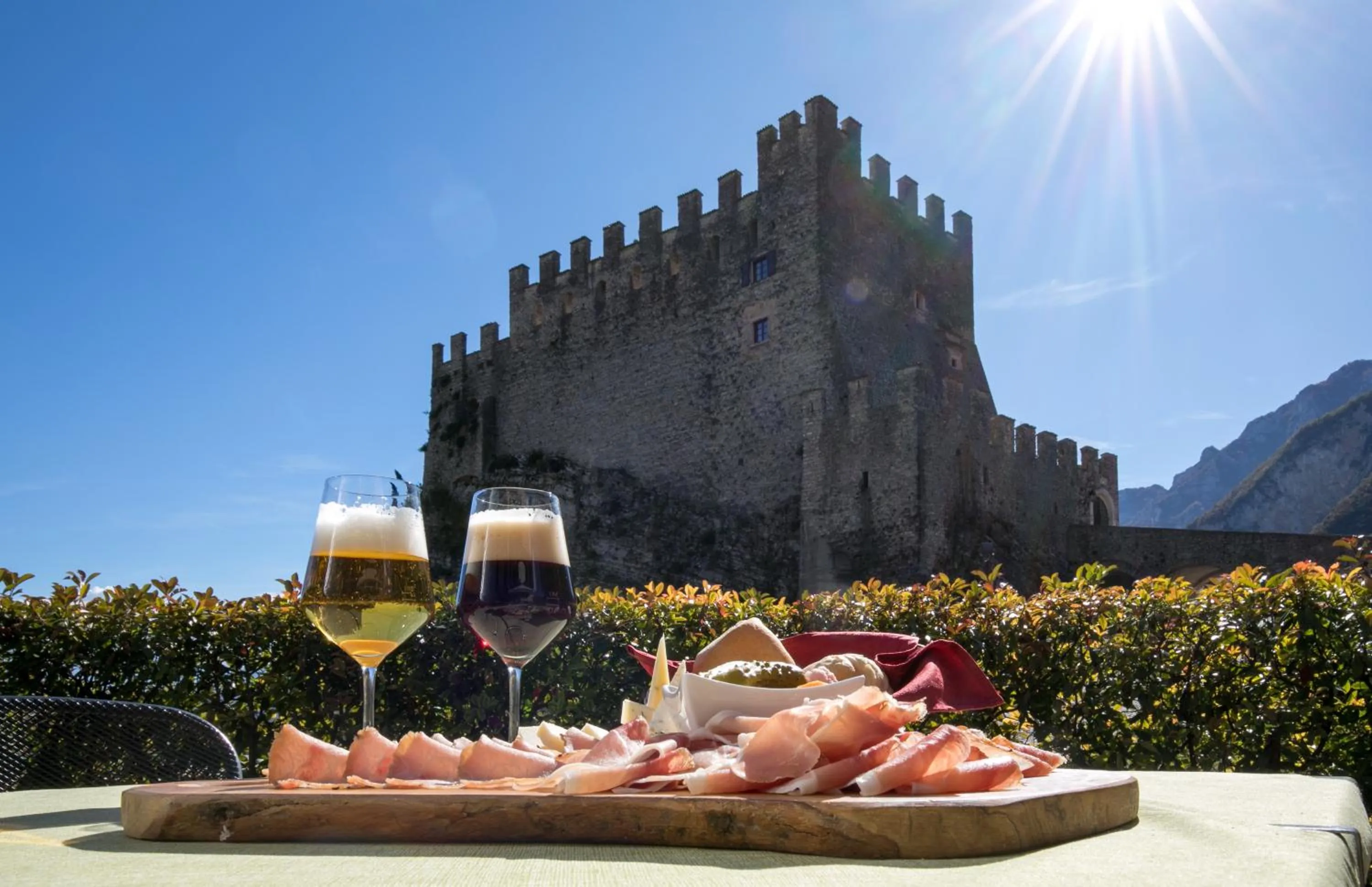 Garden view in Hotel Antica Croce - Gardaslowemotion