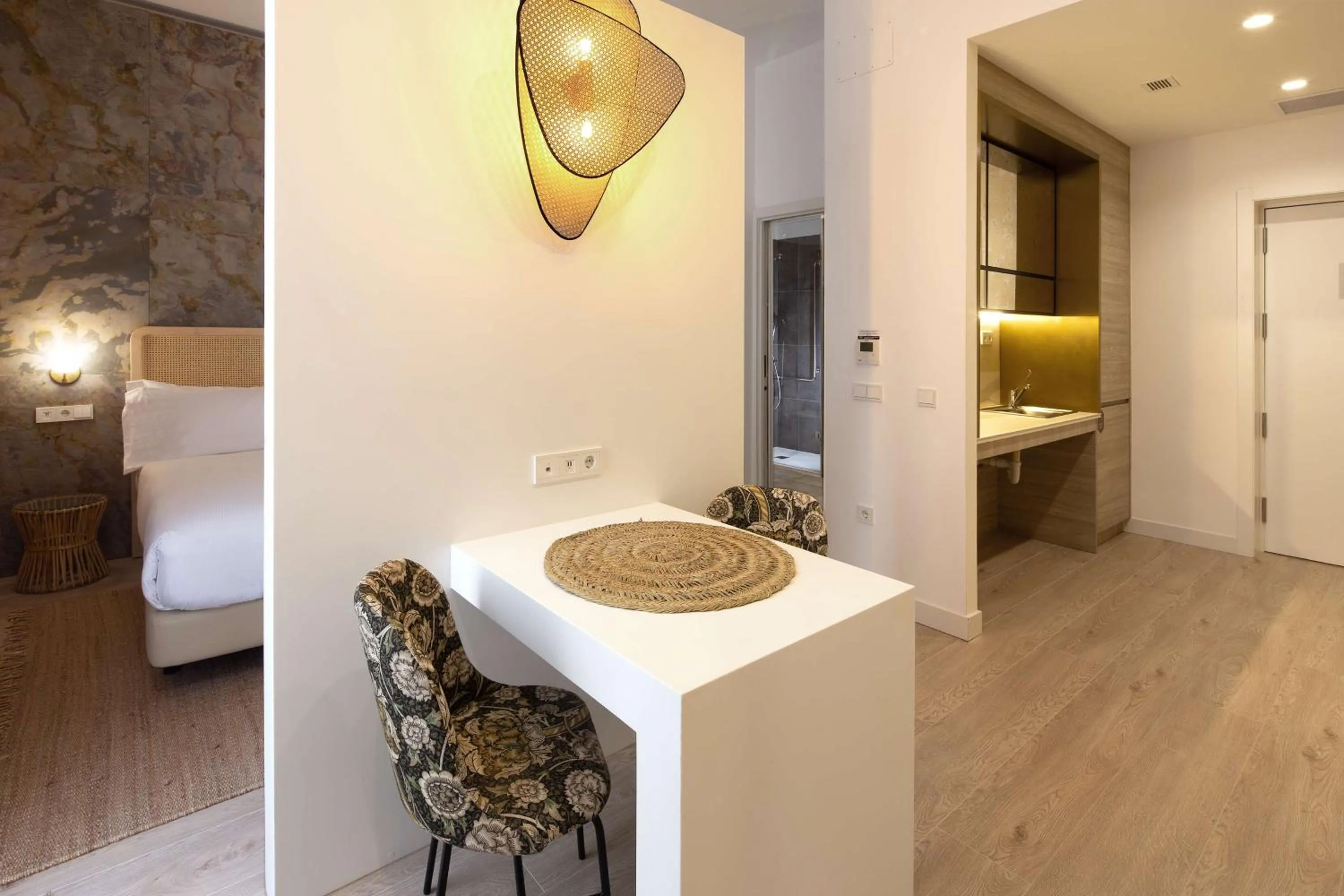 Living room in Atocha Hotel Madrid, Tapestry Collection by Hilton