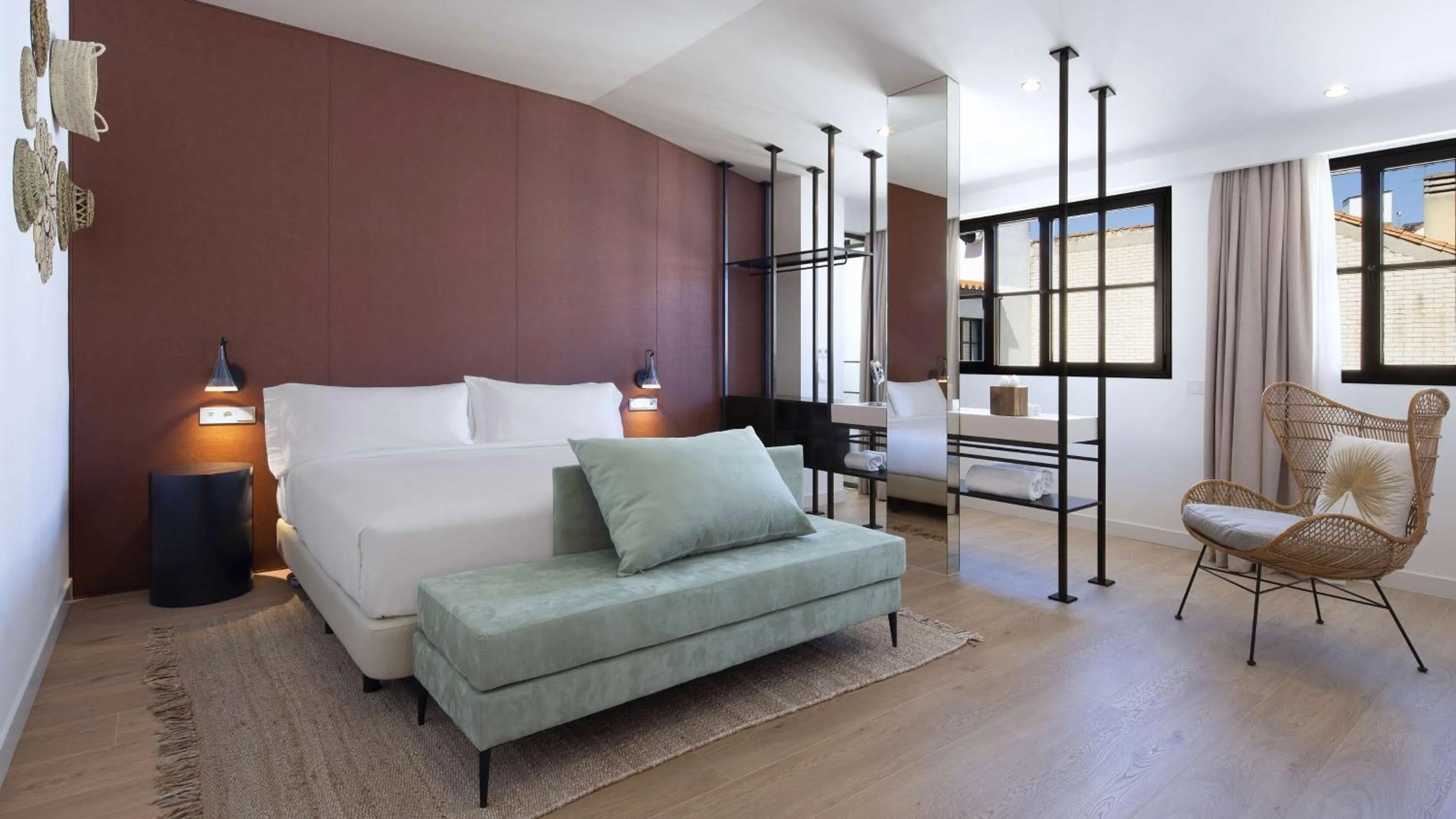 Living room in Atocha Hotel Madrid, Tapestry Collection by Hilton