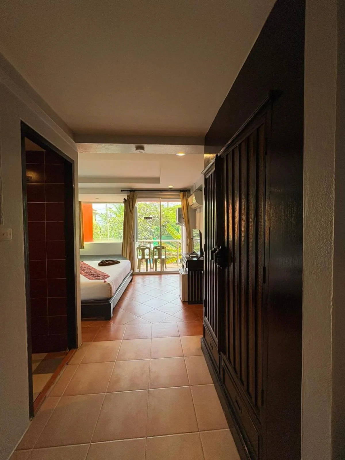 Bed in PorterHouse Beach Hotel