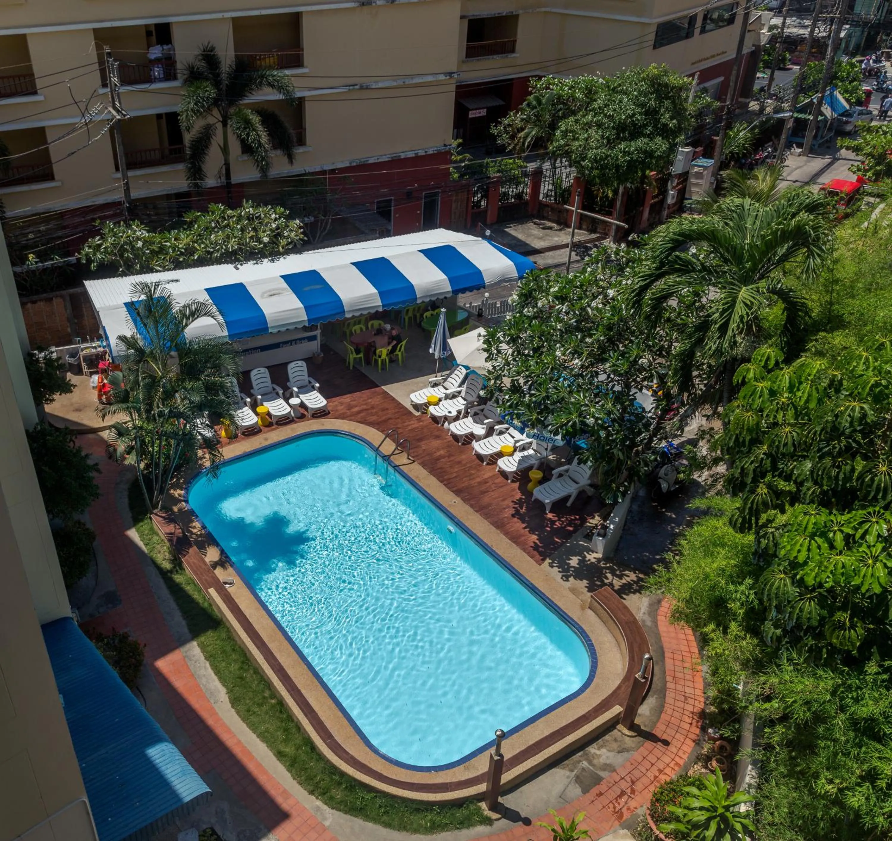 Swimming pool in PorterHouse Beach Hotel