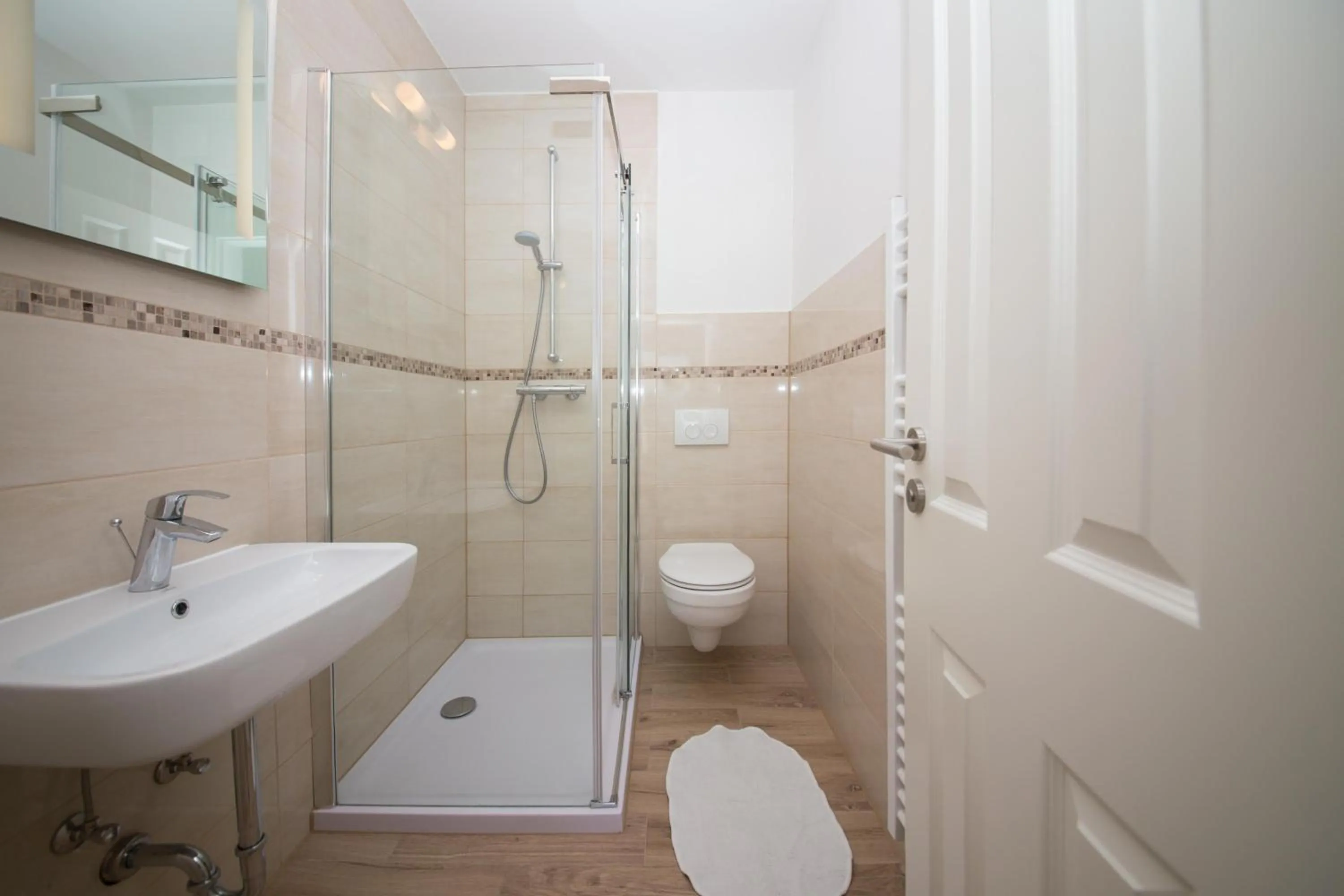 Bathroom in Appartementhaus Schleiblick