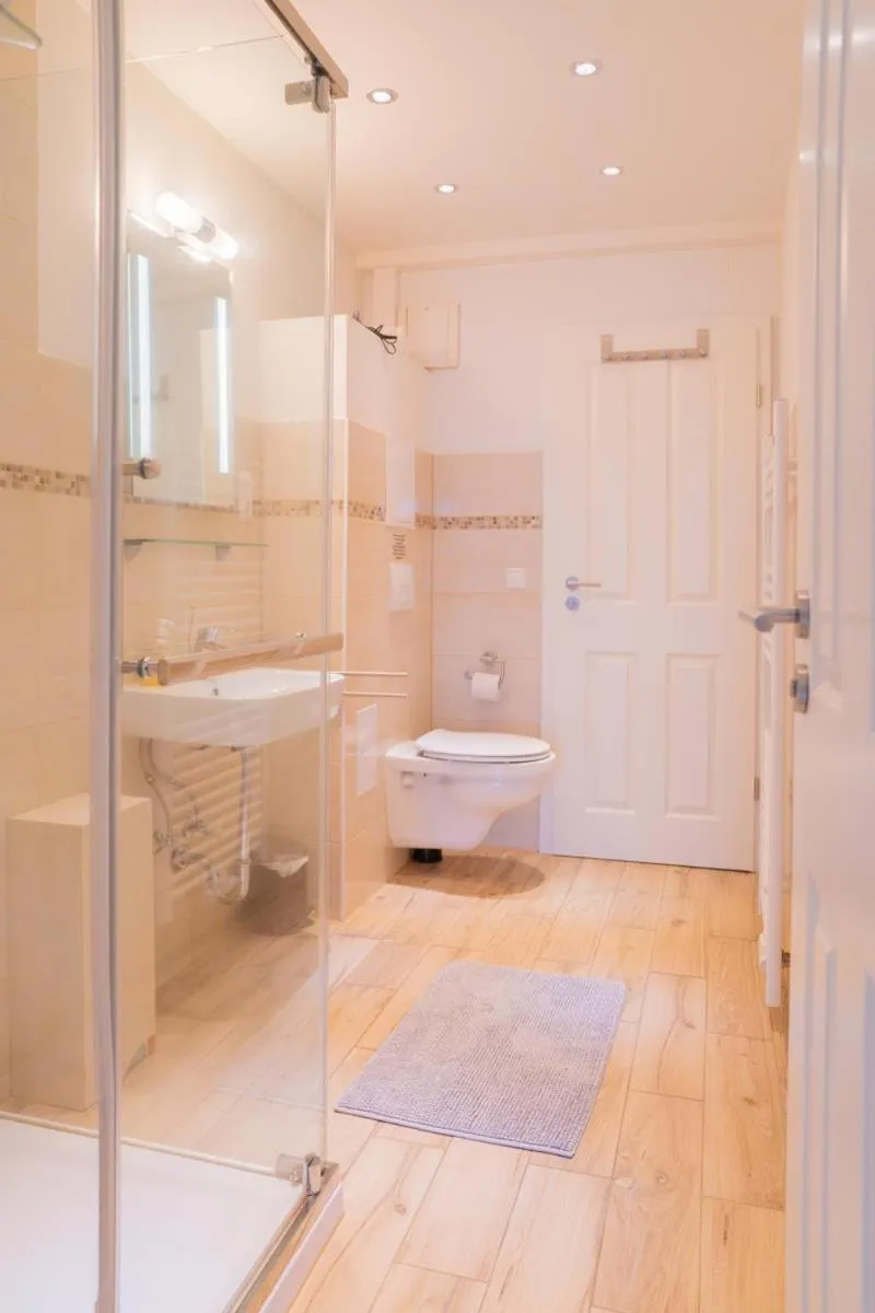 Bathroom in Appartementhaus Schleiblick