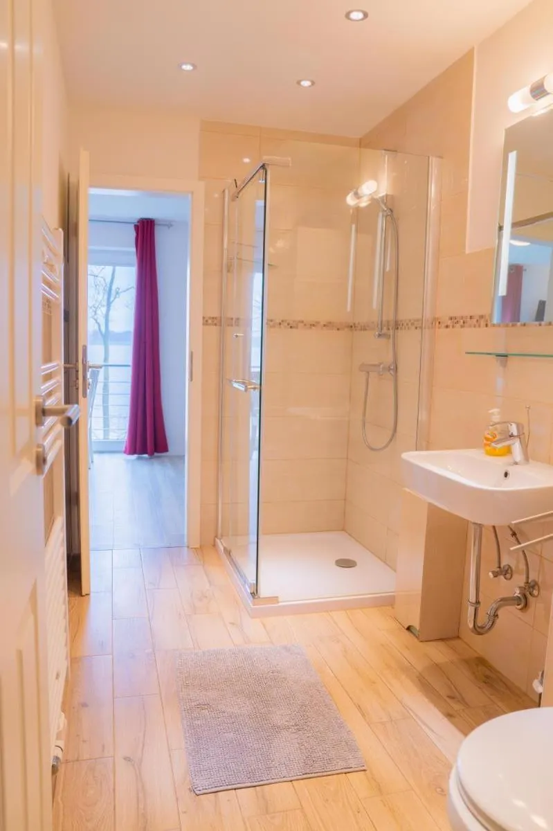 Bathroom in Appartementhaus Schleiblick